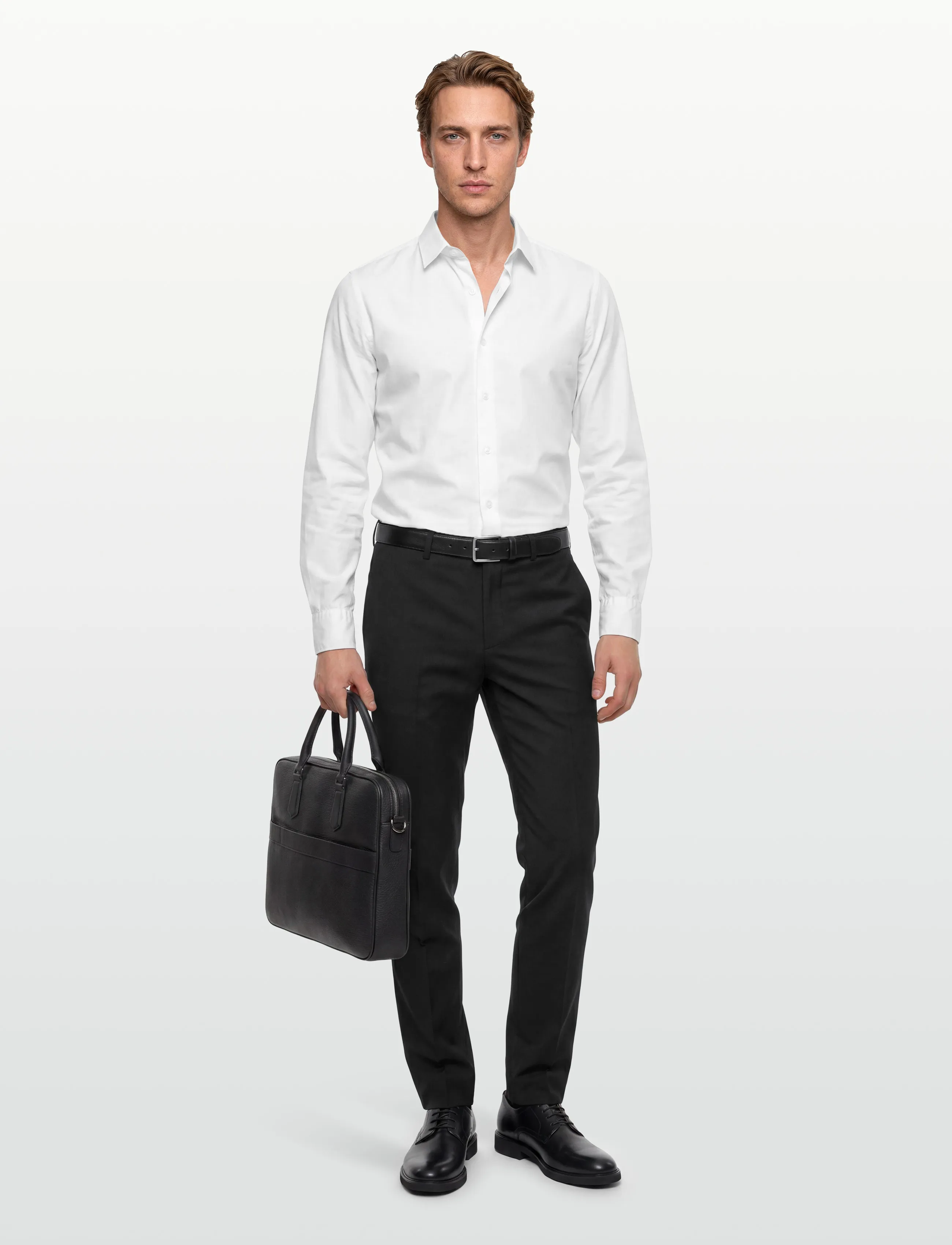 HUGO Hestenm204X, 56, Black, Bukser > Formelle Bukser, Herre