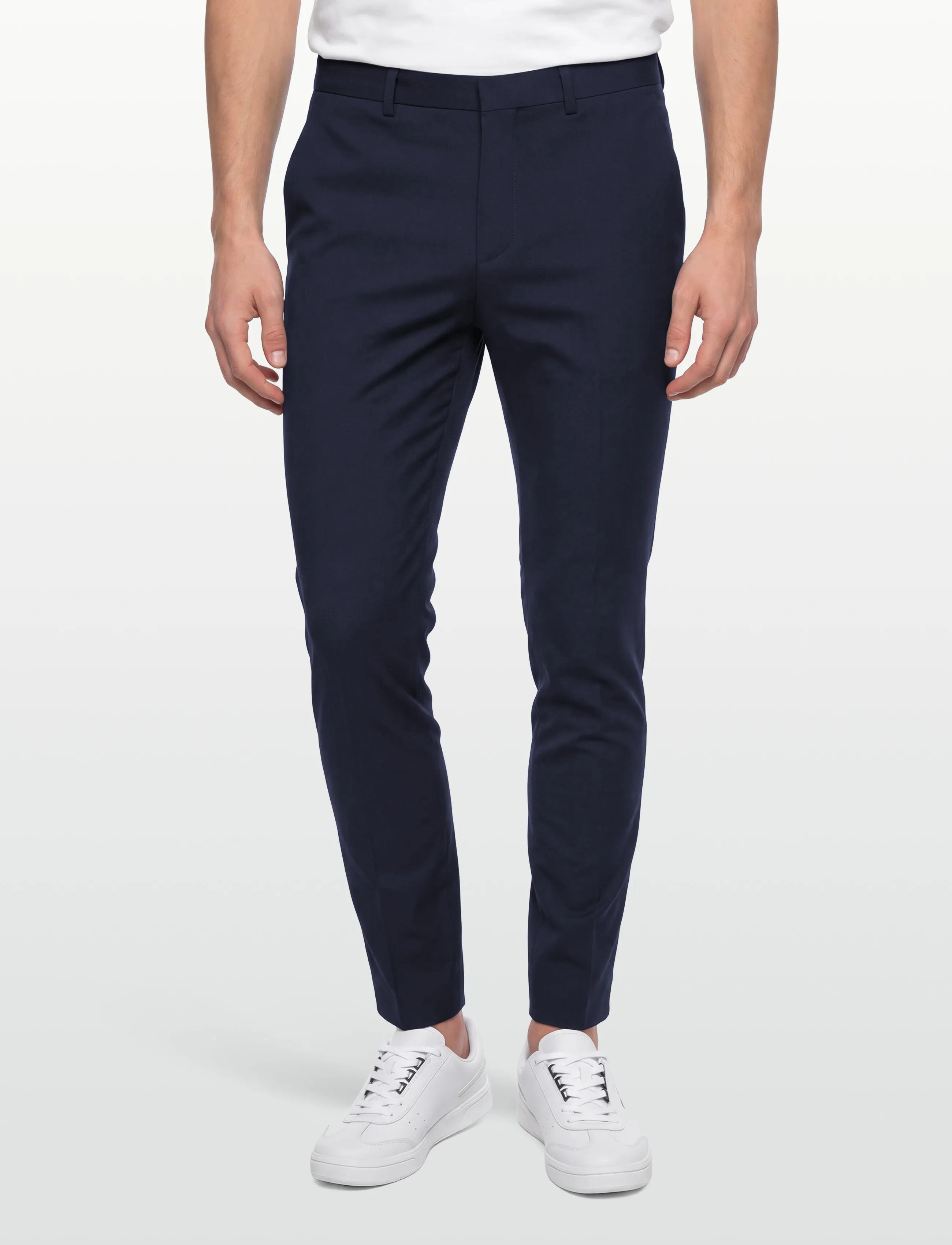 HUGO - HestenM204X - jakkesætsbukser - dark blue - 3