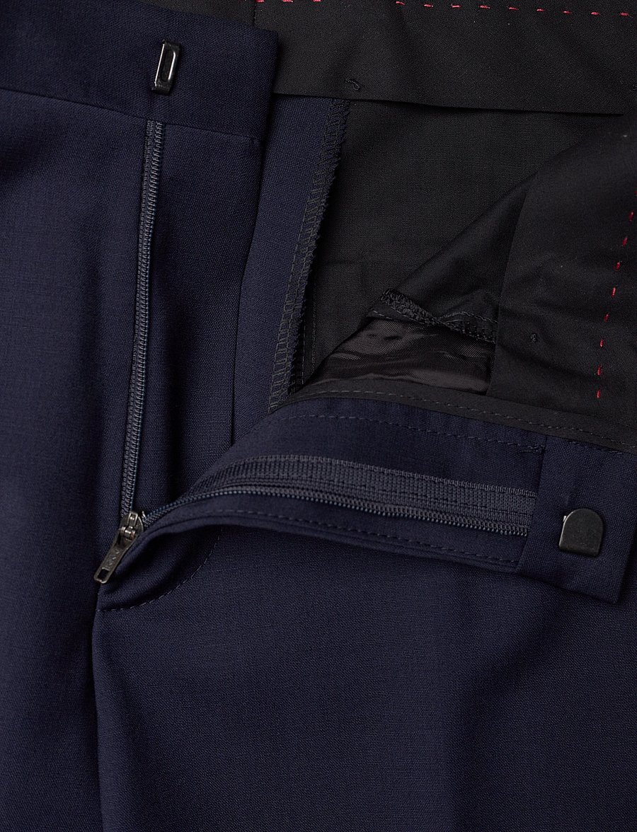 HUGO - HestenM204X - anzugshosen - dark blue - 3