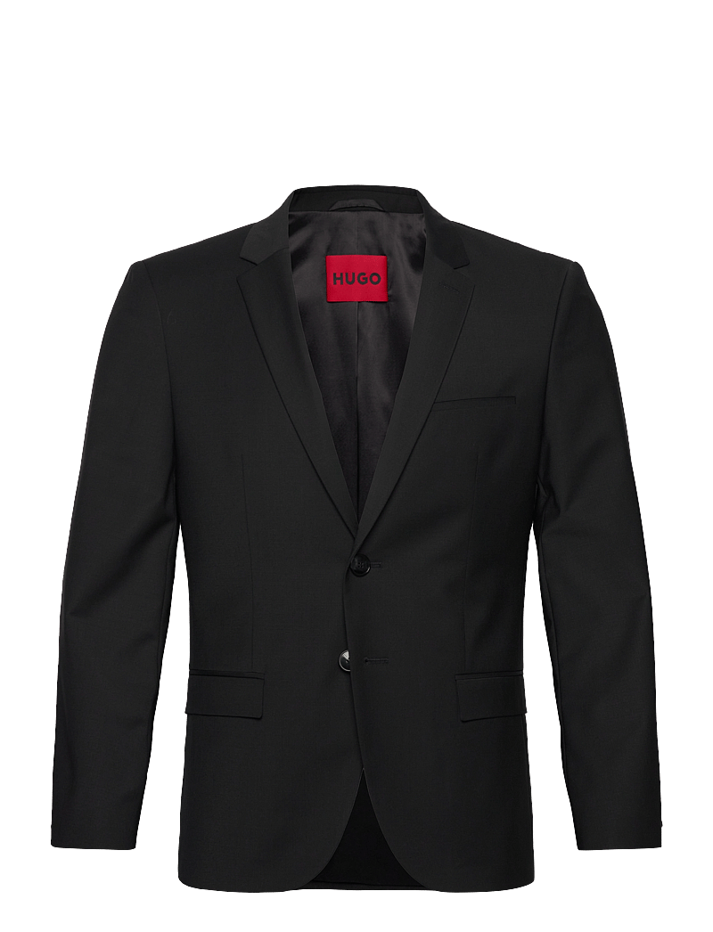 HUGO - ArtiM204X - blazers à boutonnage simple - black - 0