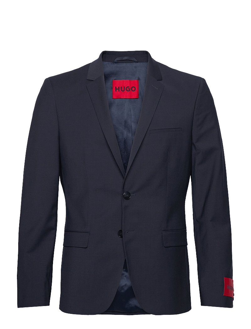 HUGO - ArtiM204X - enkeltradede blazere - dark blue - 0