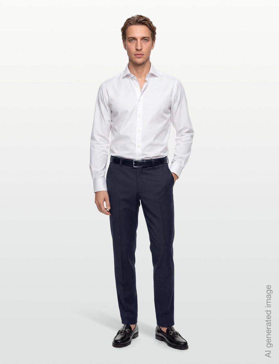 HUGO - GetlinM204X - anzugshosen - dark blue - 0