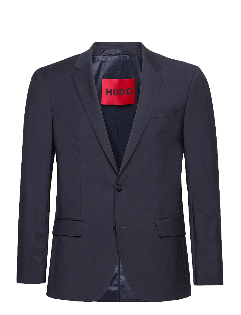 HUGO - HenryM204X - enkeltradede blazere - dark blue - 0