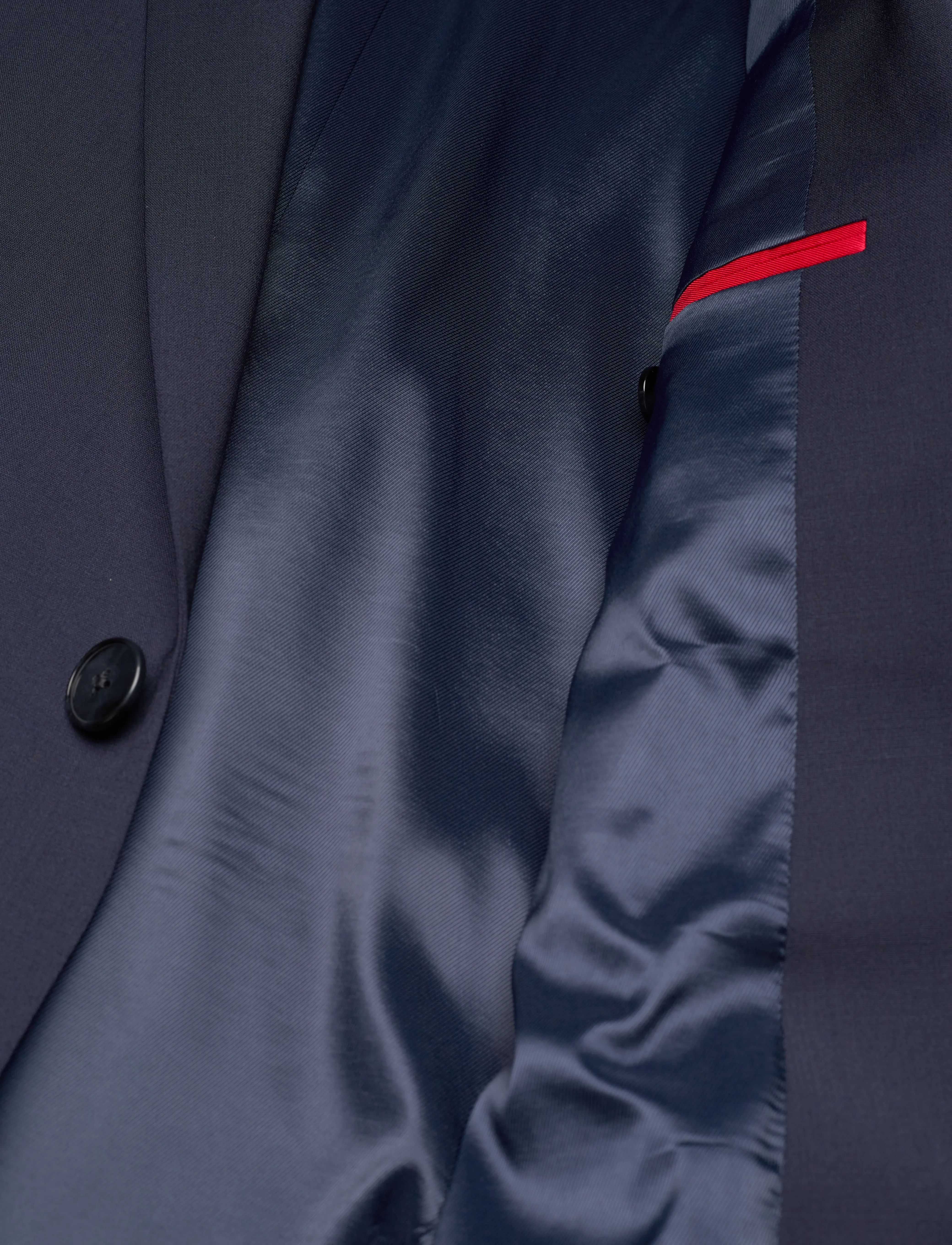 HUGO - HenryM204X - enkeltradede blazere - dark blue - 4