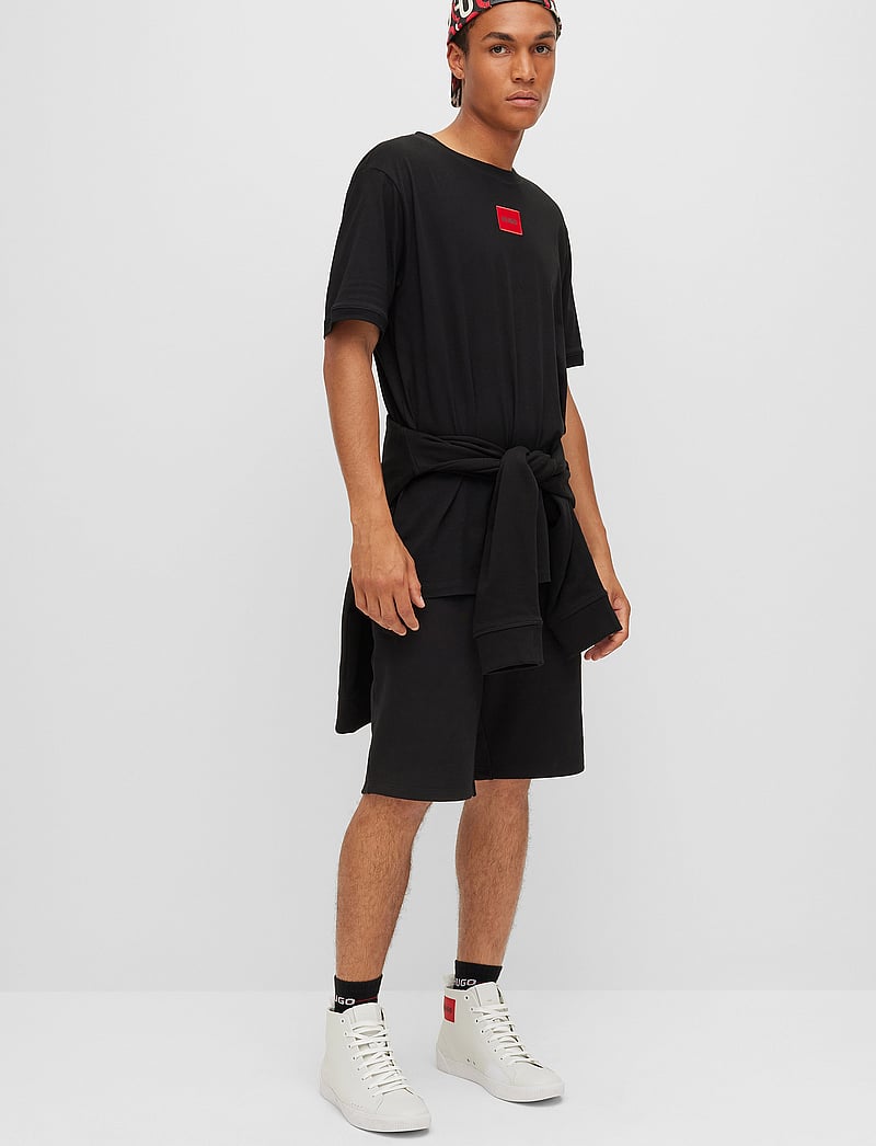 HUGO - Diragolino212 - lühikeste varrukatega t-särgid - black - 0