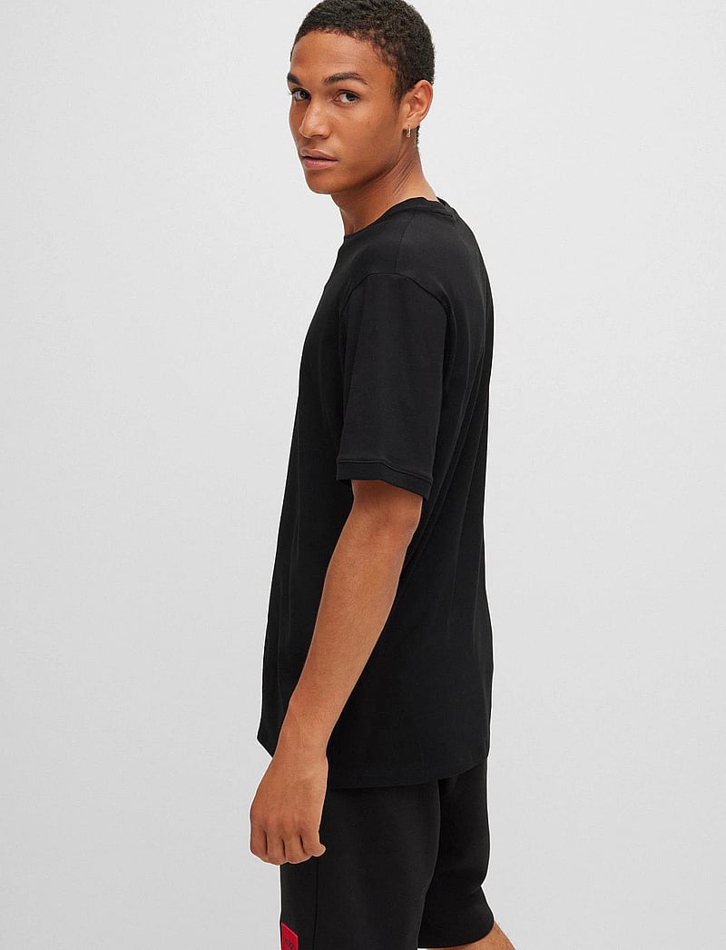 HUGO - Diragolino212 - lühikeste varrukatega t-särgid - black - 4