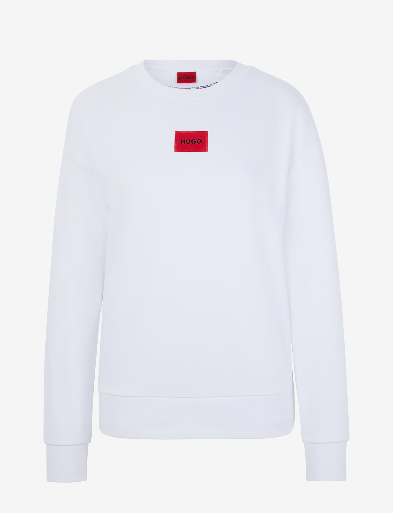 HUGO - Nakira_redlabel - sweatshirts - white - 0
