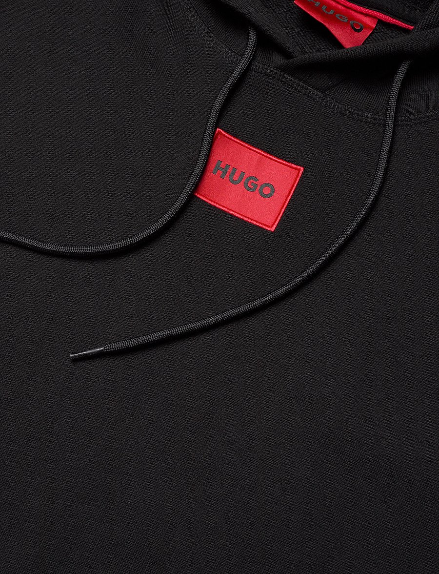 HUGO - Daratschi214 - hoodies - black - 4