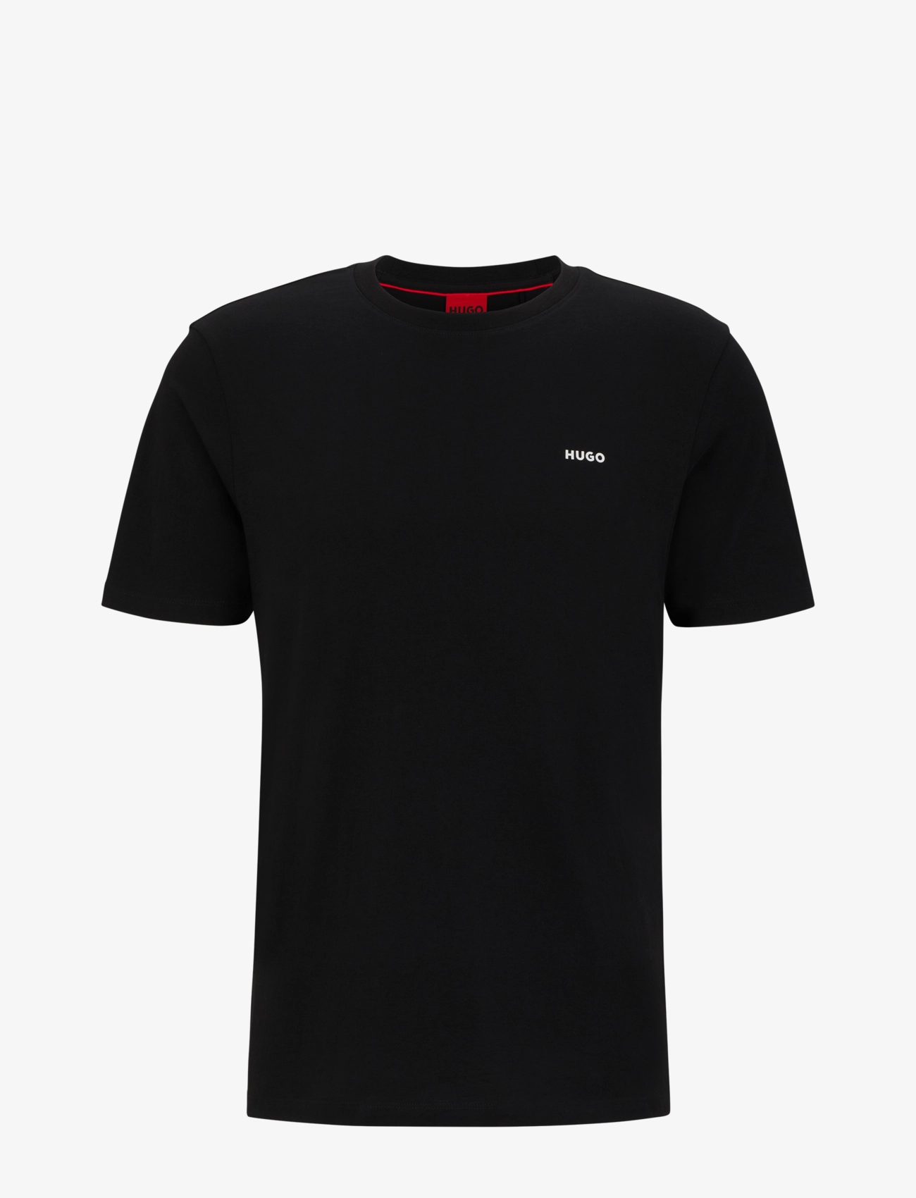 HUGO Dero222 - Basic T-Shirts - BLACK / black