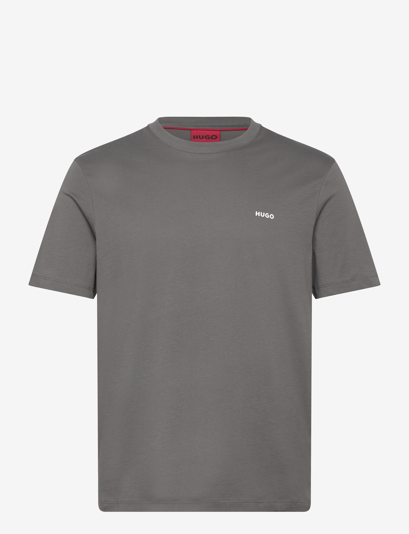 HUGO - Dero222 - t-shirts à manches courtes - dark grey - 0