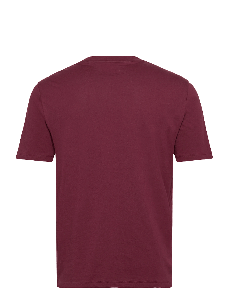 HUGO - Dero222 - lühikeste varrukatega t-särgid - dark red - 1