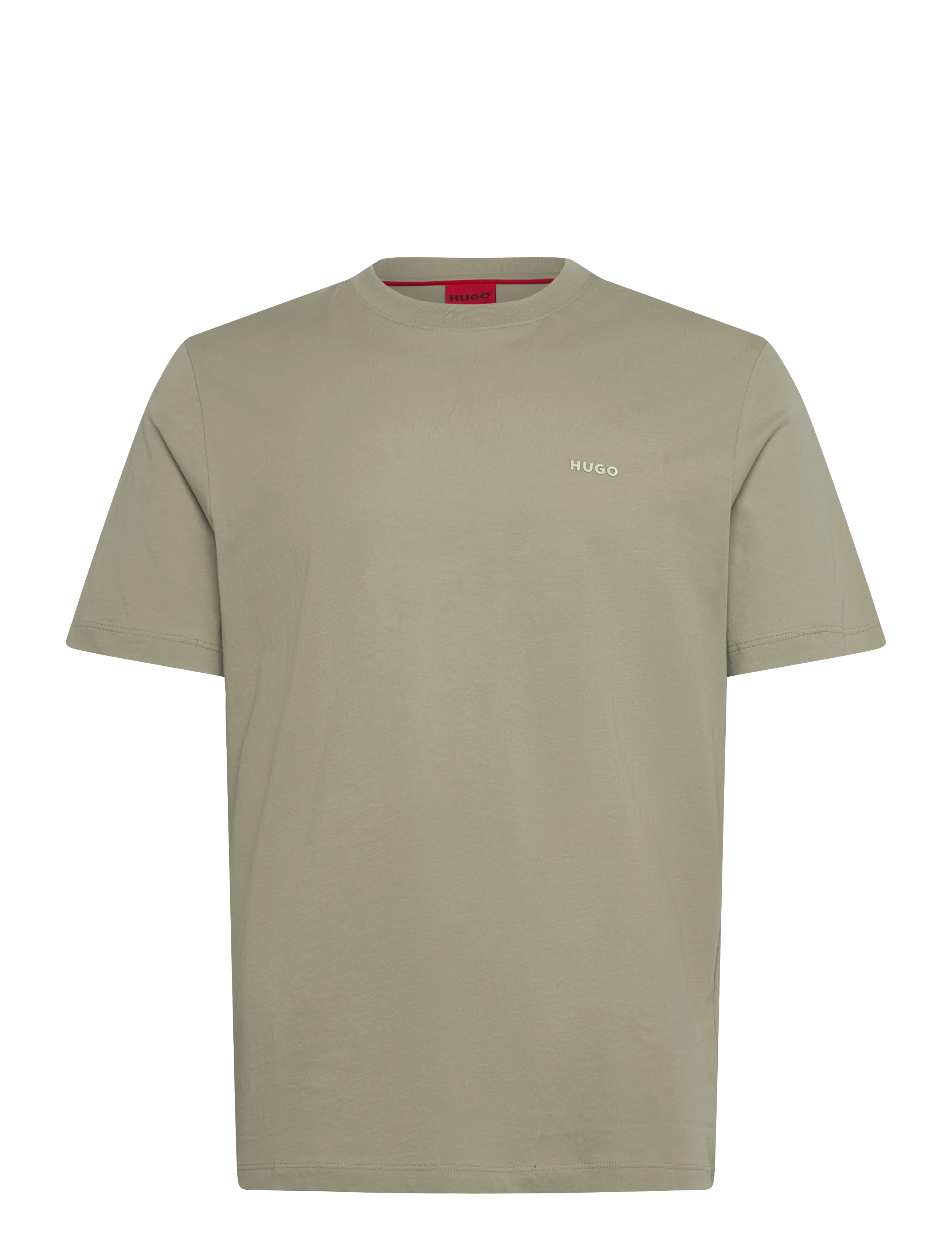 HUGO Dero222 - Basic T-Shirts - LIGHT/PASTEL GREEN / khaki/green