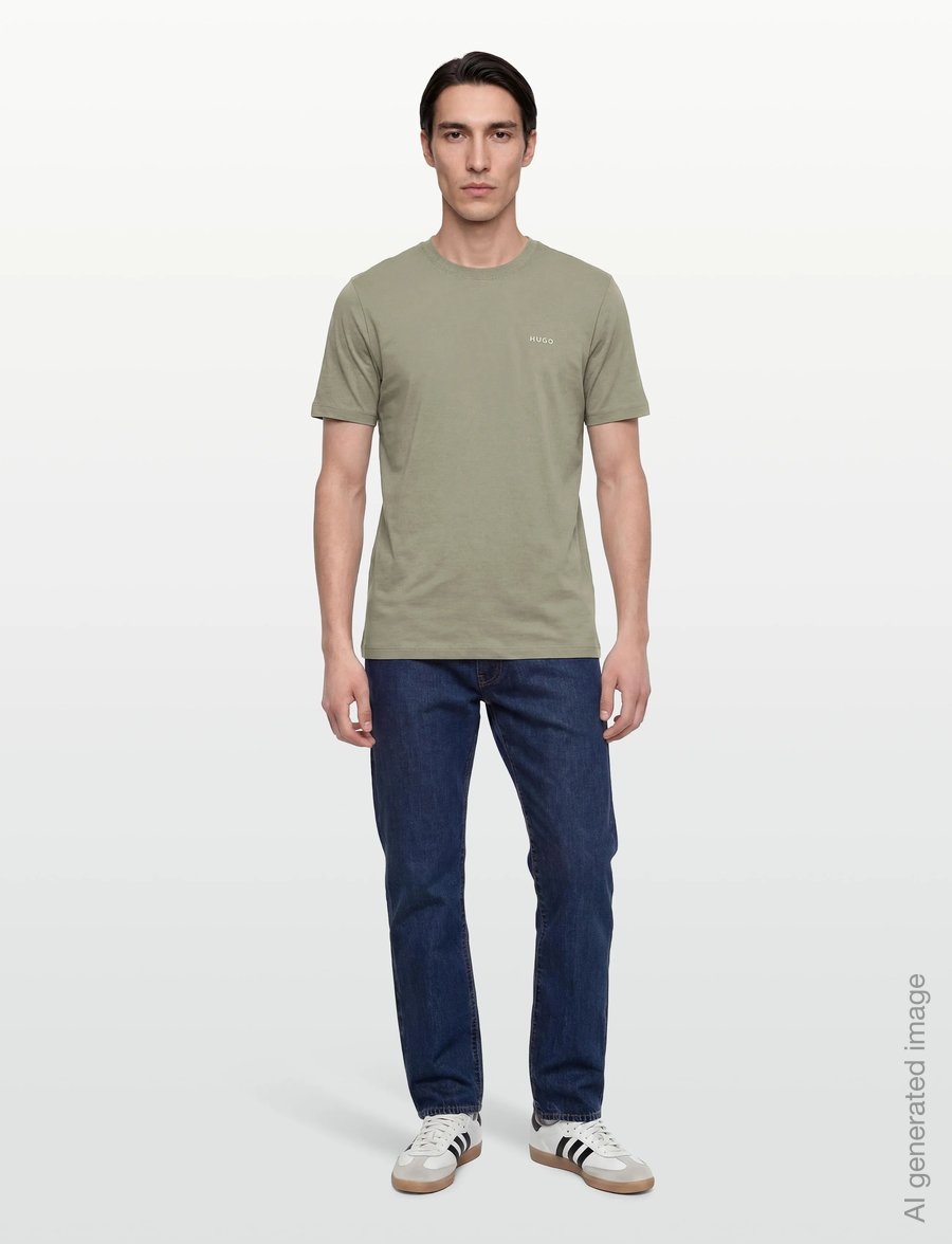 HUGO - Dero222 - lühikeste varrukatega t-särgid - light/pastel green - 0
