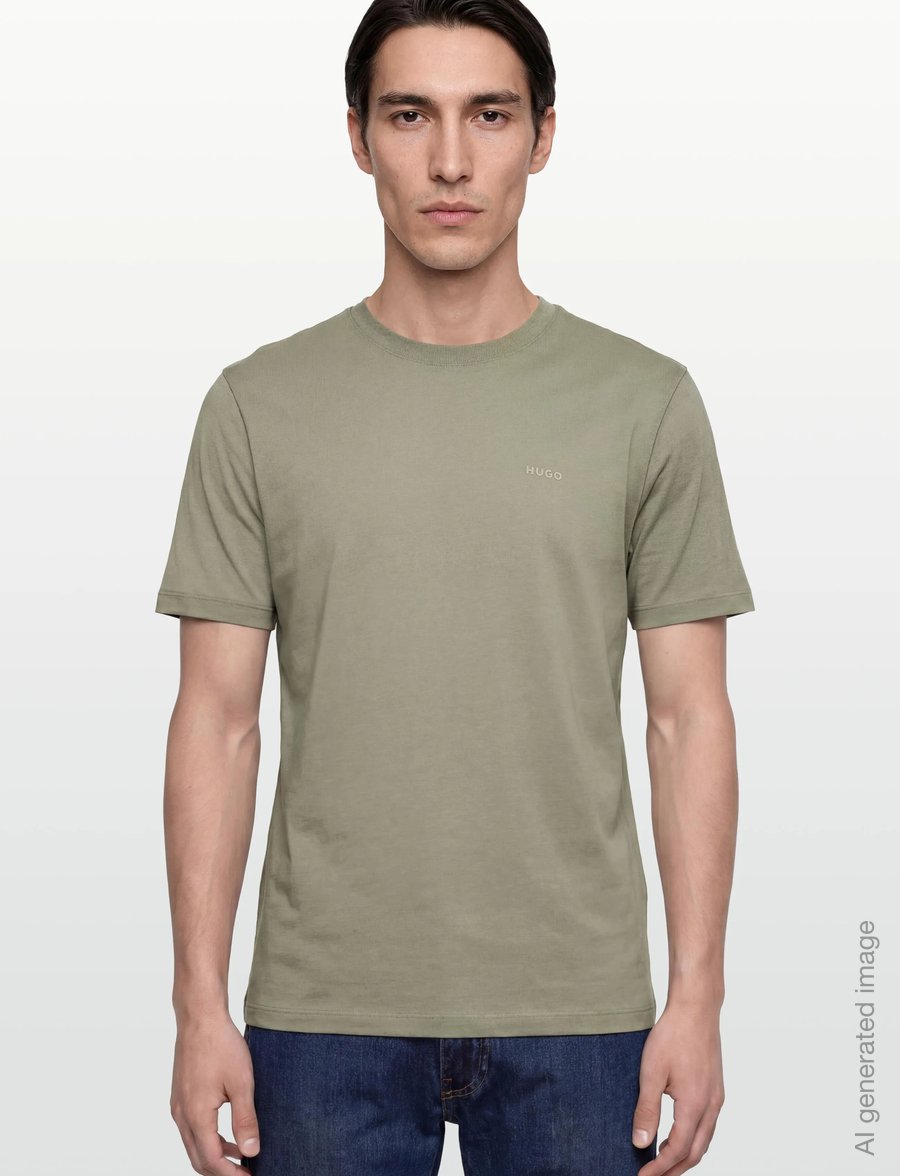 HUGO - Dero222 - lühikeste varrukatega t-särgid - light/pastel green - 3