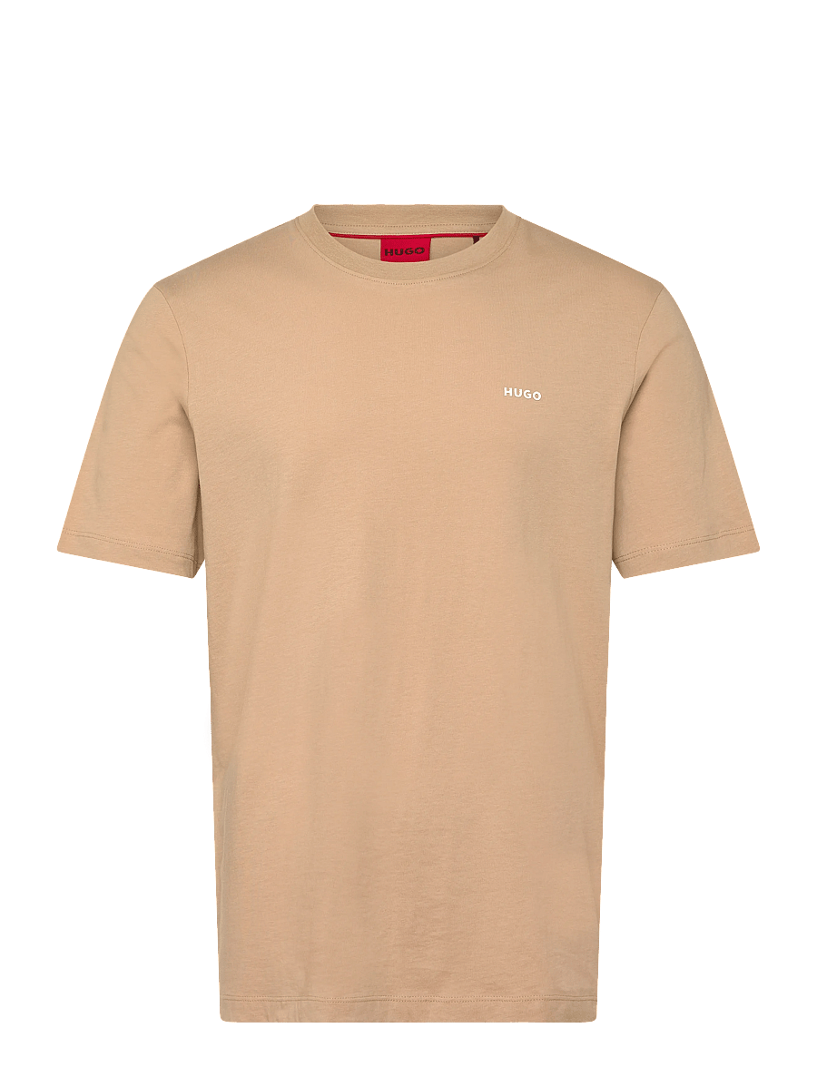 HUGO - Dero222 - kortærmede t-shirts - medium beige - 1
