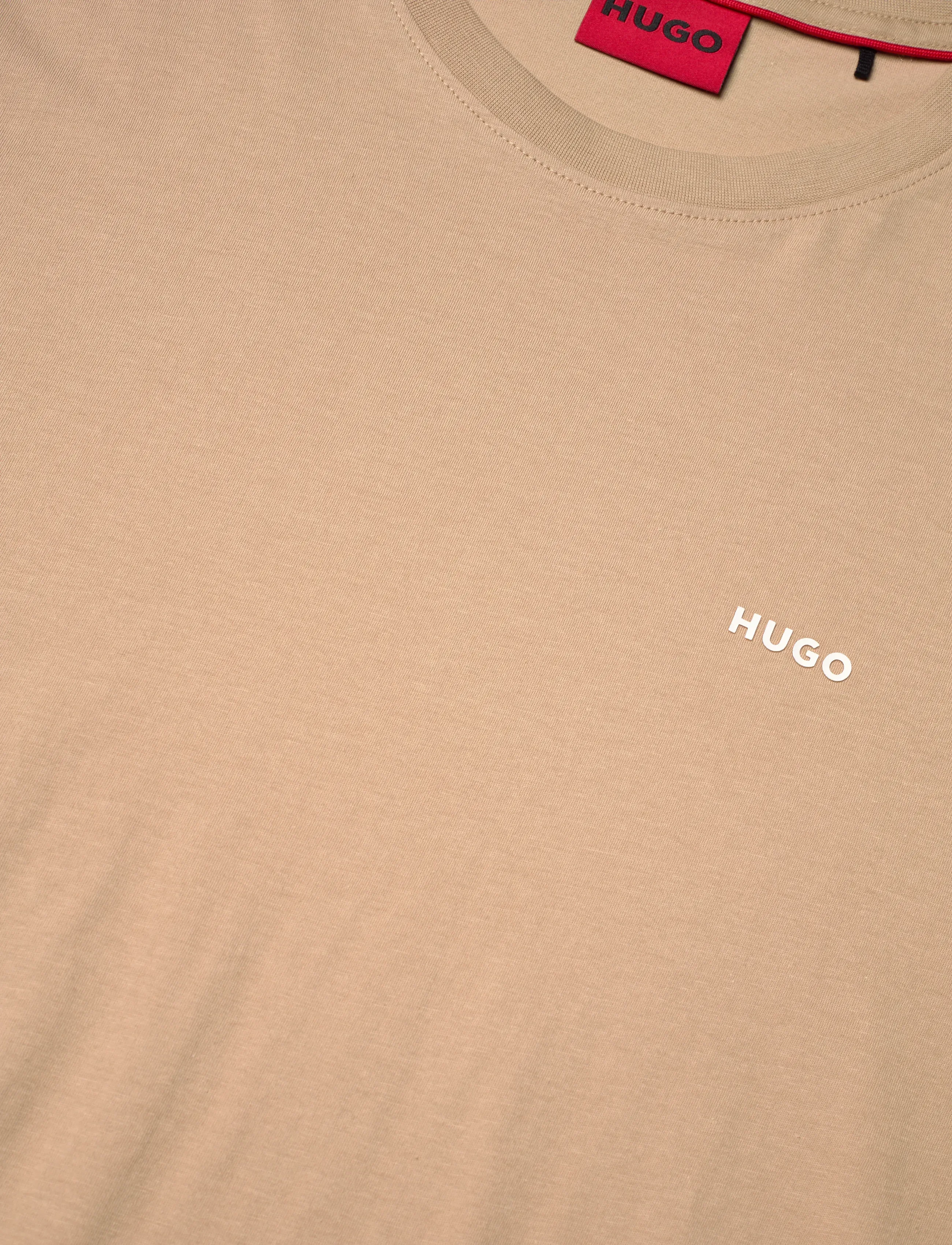 HUGO - Dero222 - kurzärmelig - medium beige - 5