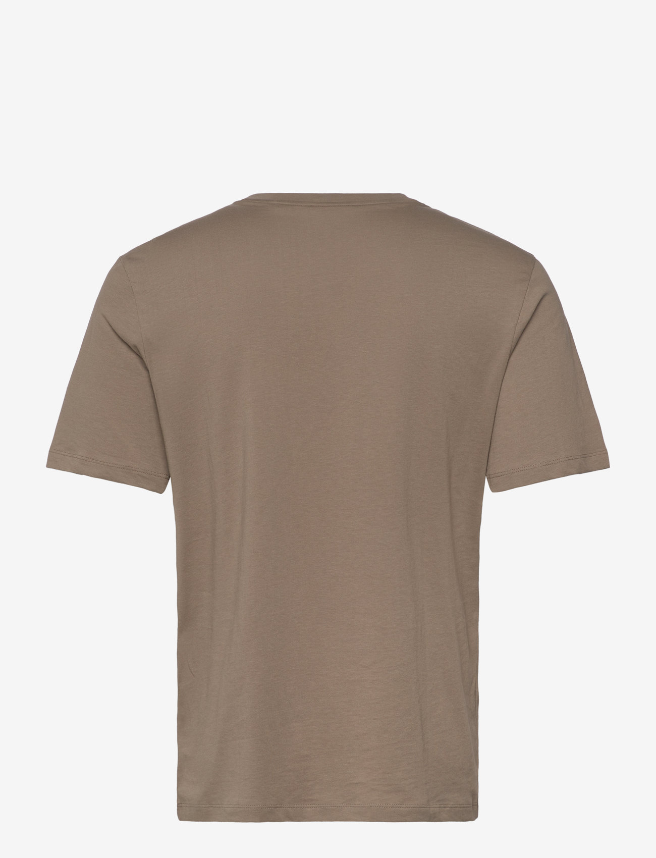 HUGO - Dero222 - short-sleeved t-shirts - medium brown - 1
