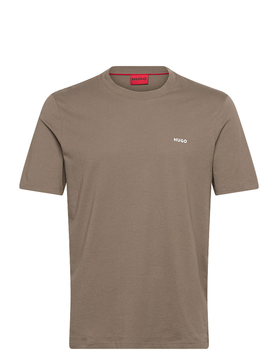 HUGO - Dero222 - lühikeste varrukatega t-särgid - medium grey - 1