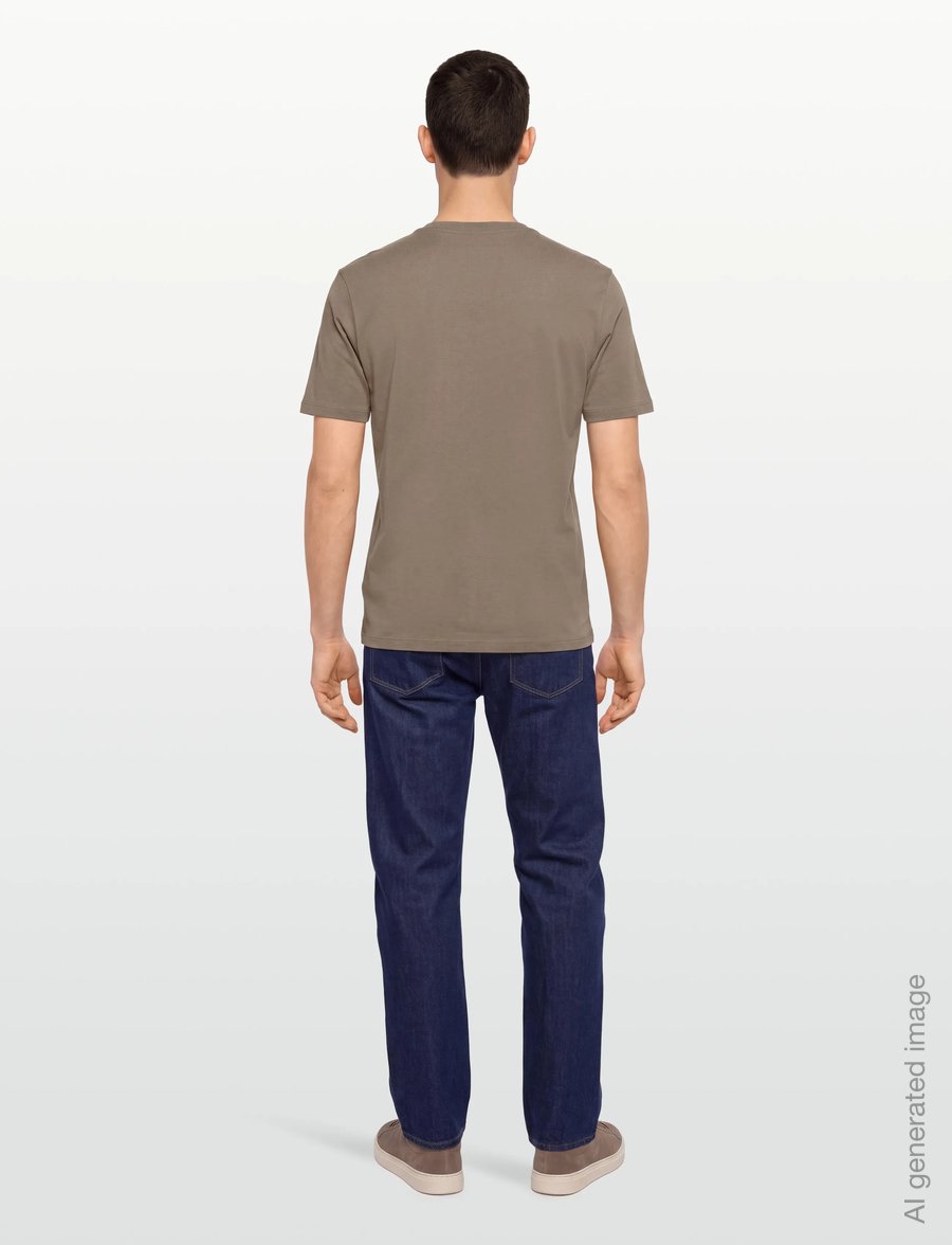 HUGO - Dero222 - lühikeste varrukatega t-särgid - medium grey - 4