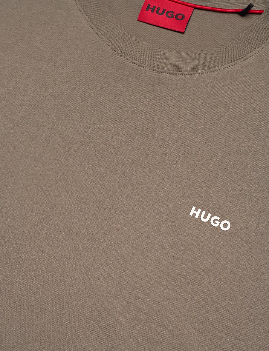 HUGO - Dero222 - lühikeste varrukatega t-särgid - medium grey - 5
