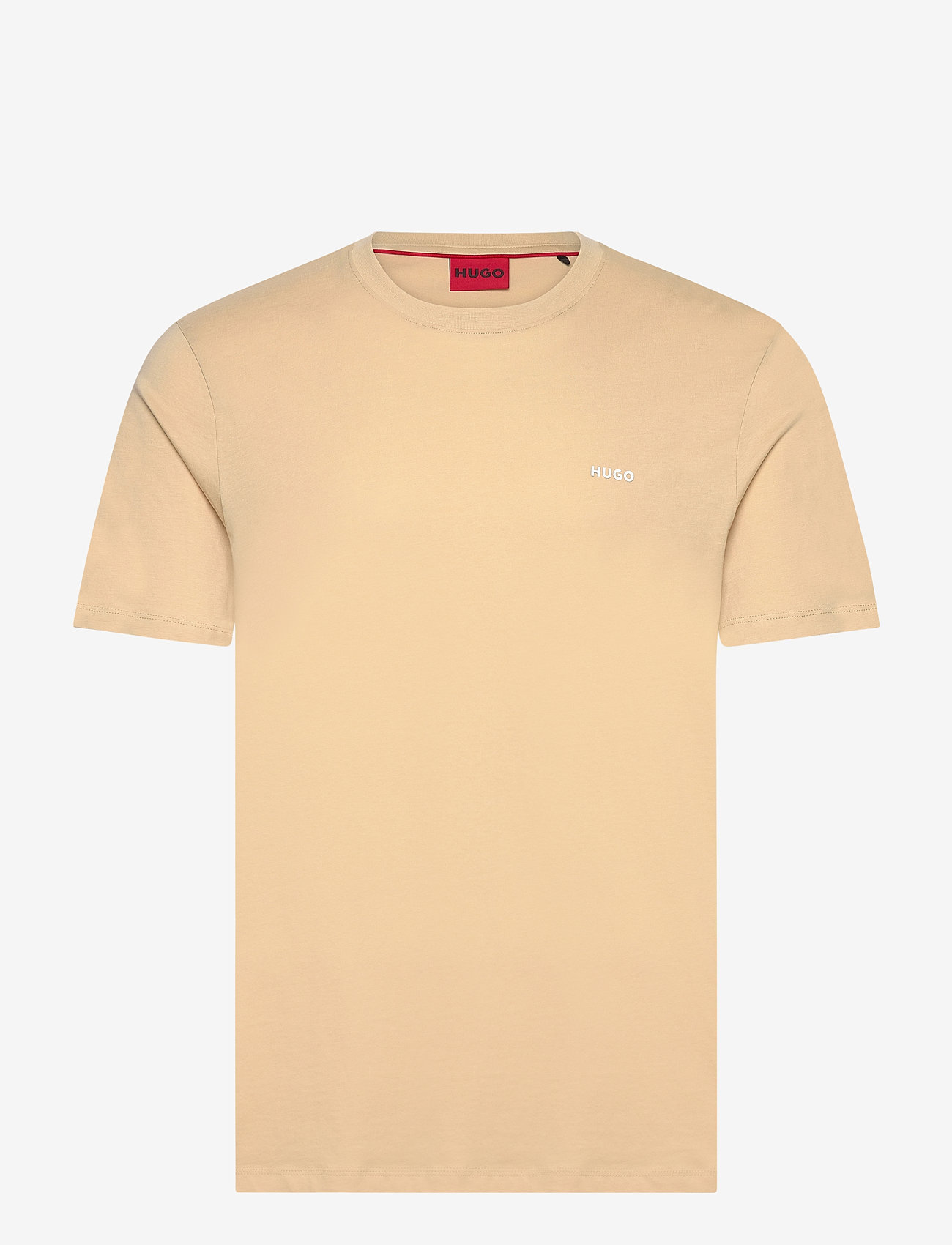 HUGO - Dero222 - lühikeste varrukatega t-särgid - open beige - 0