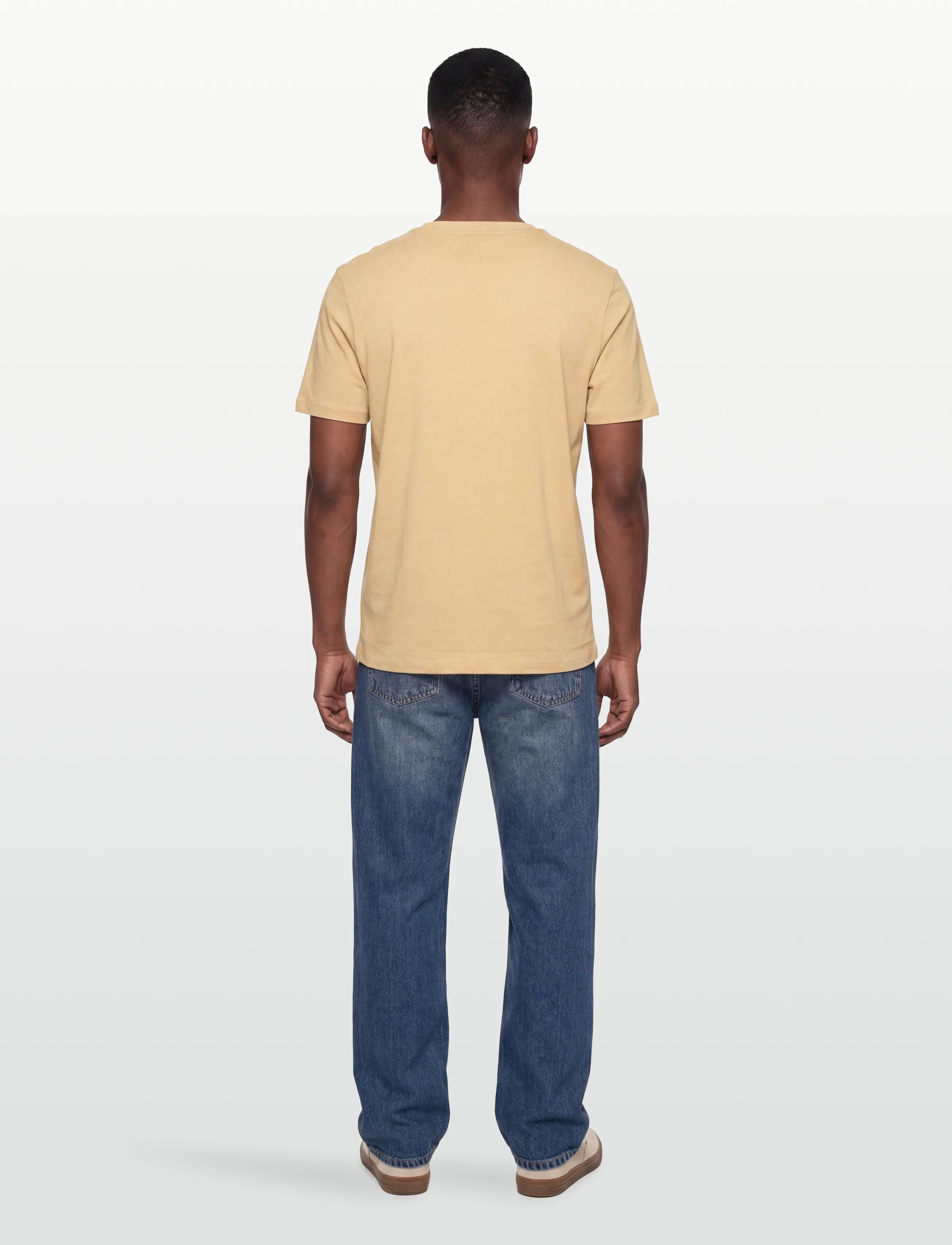 HUGO - Dero222 - short-sleeved t-shirts - open beige - 4