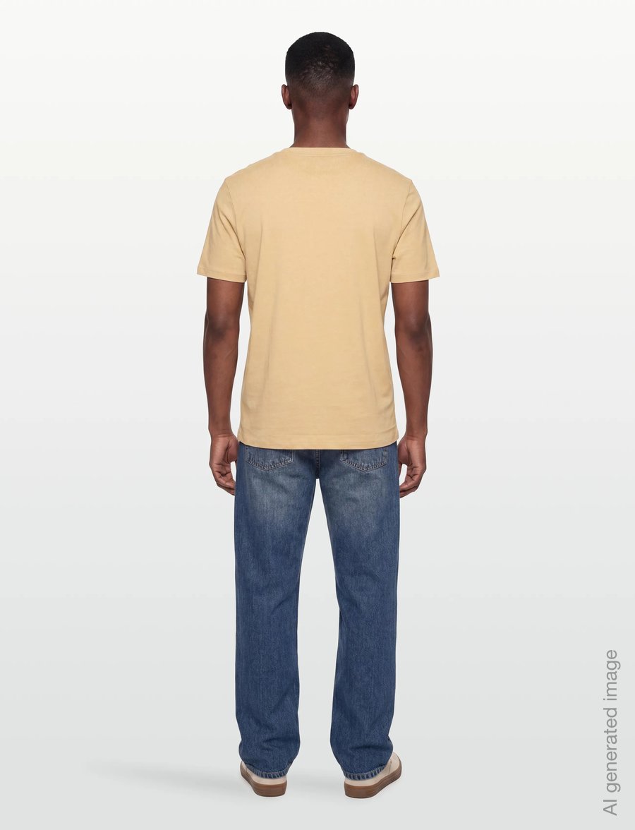 HUGO - Dero222 - short-sleeved t-shirts - open beige - 4