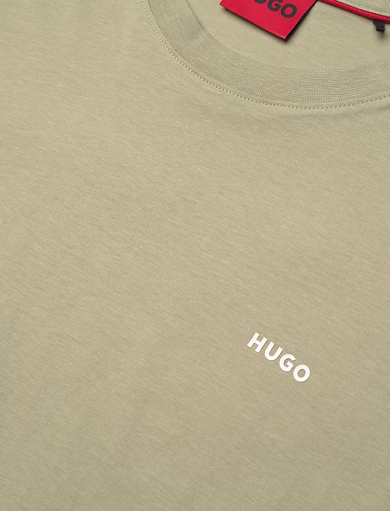 HUGO - Dero222 - short-sleeved t-shirts - open green - 2