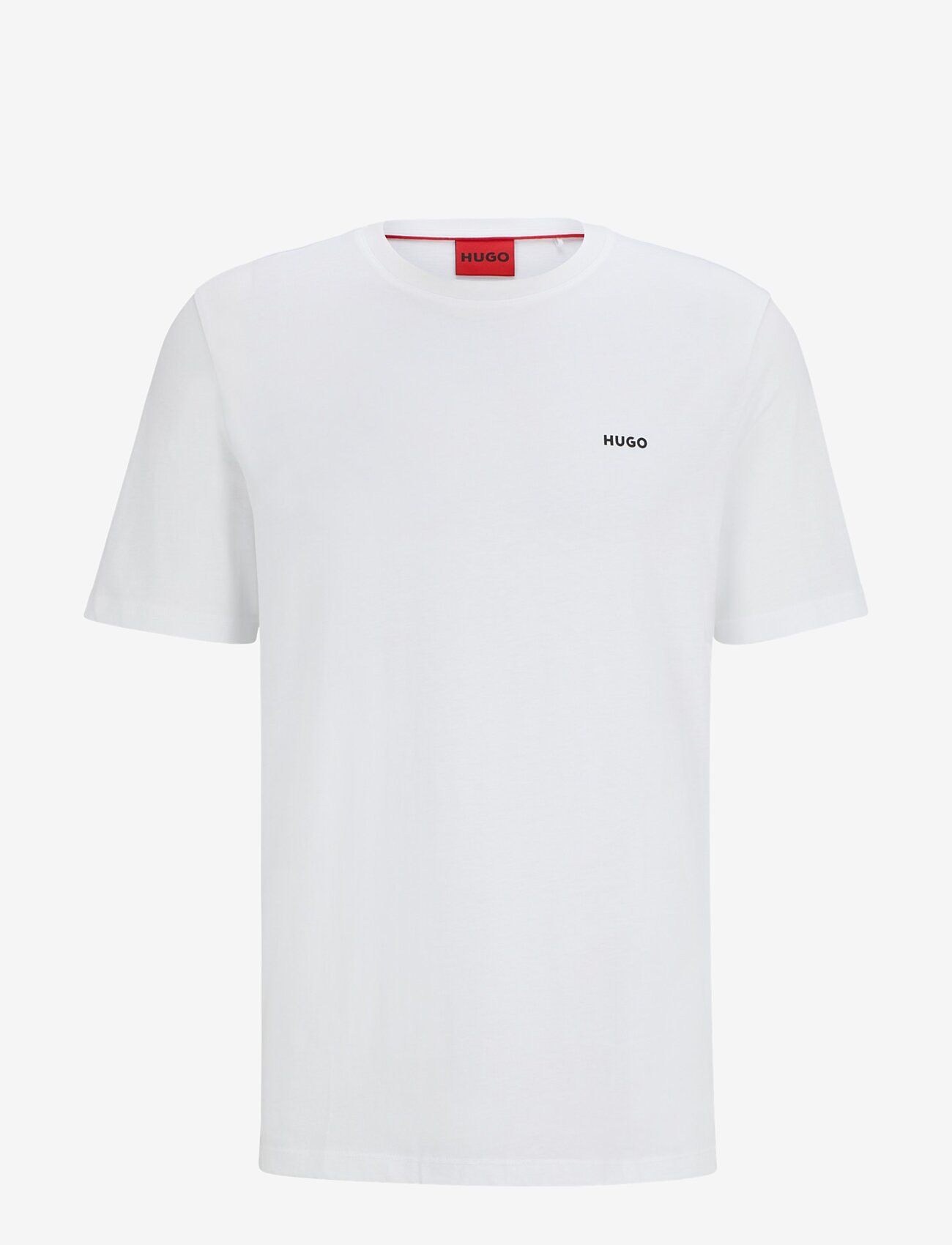 HUGO - Dero222 - short-sleeved t-shirts - white - 1