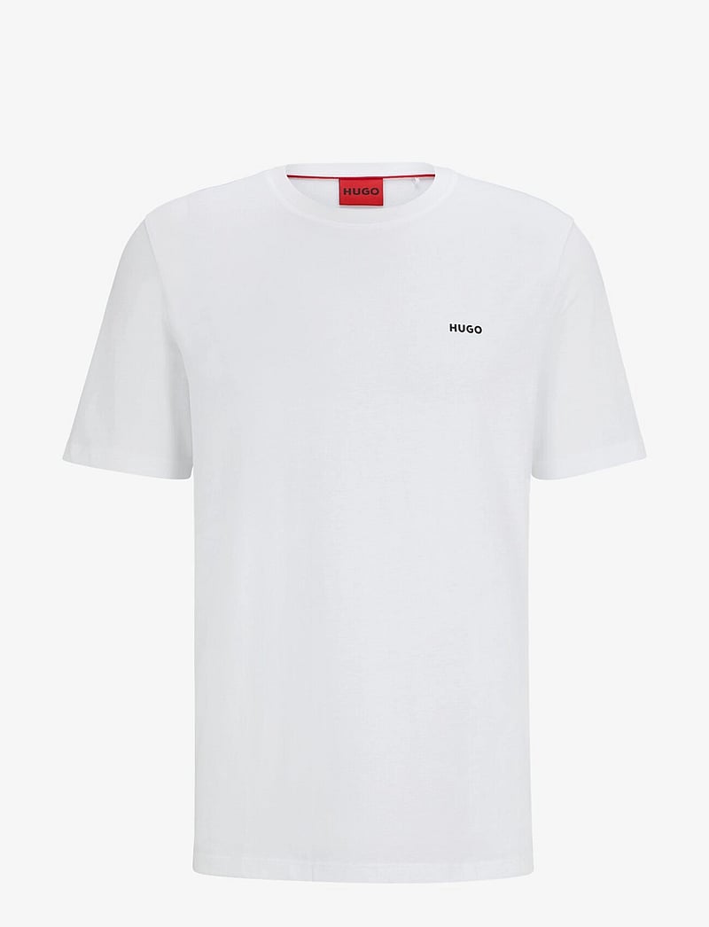 HUGO - Dero222 - lühikeste varrukatega t-särgid - white - 1