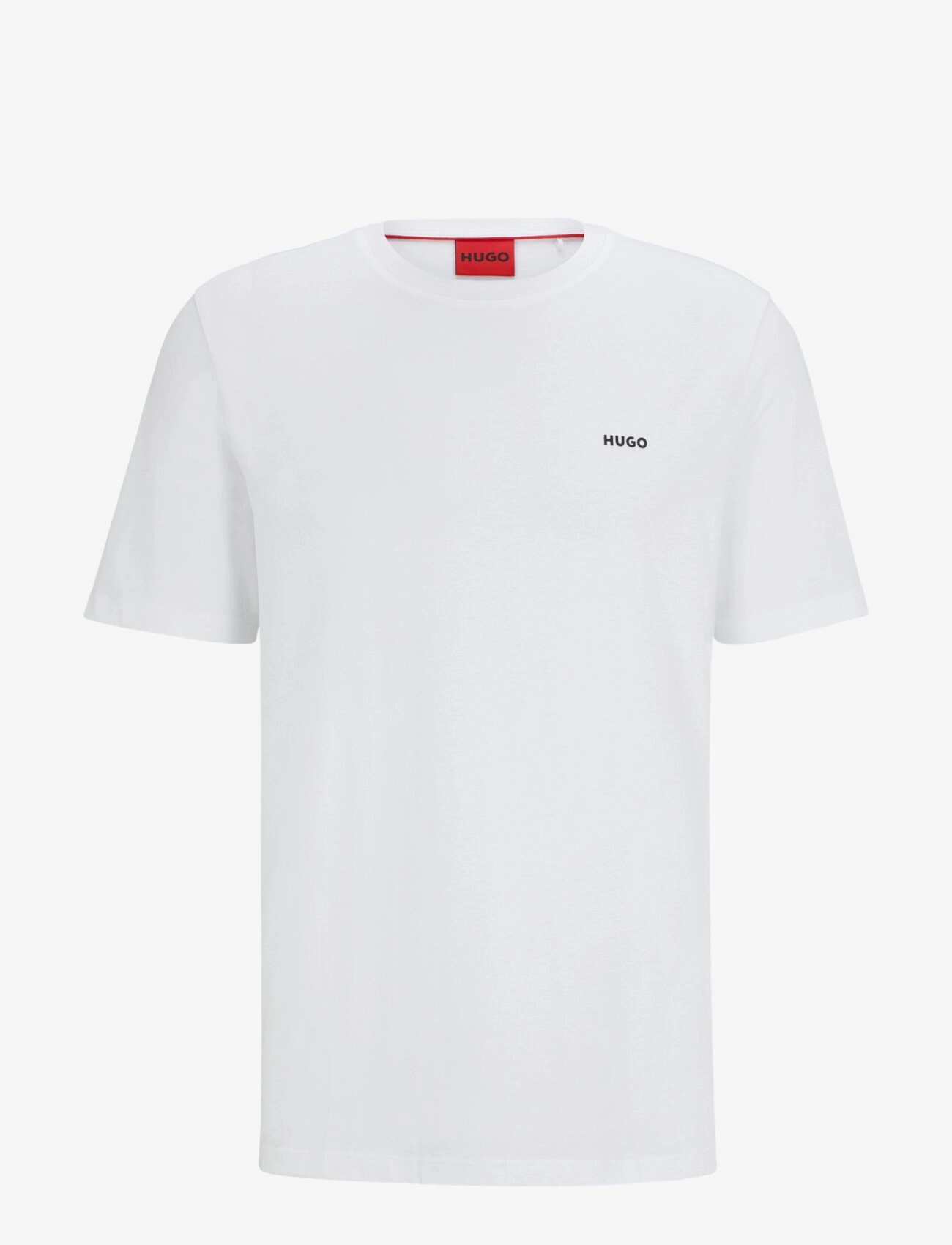HUGO Dero222 - Basic T-Shirts - WHITE / white