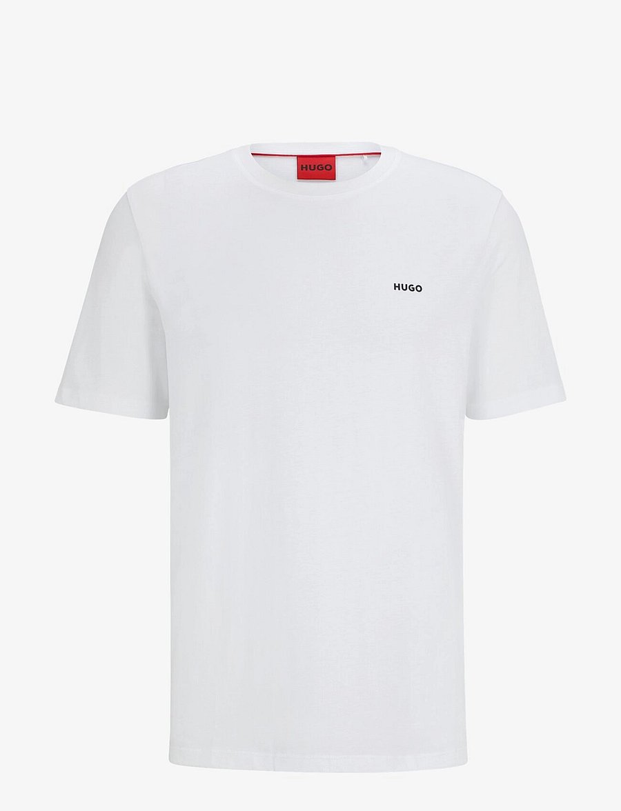 HUGO - Dero222 - kortærmede t-shirts - white - 1