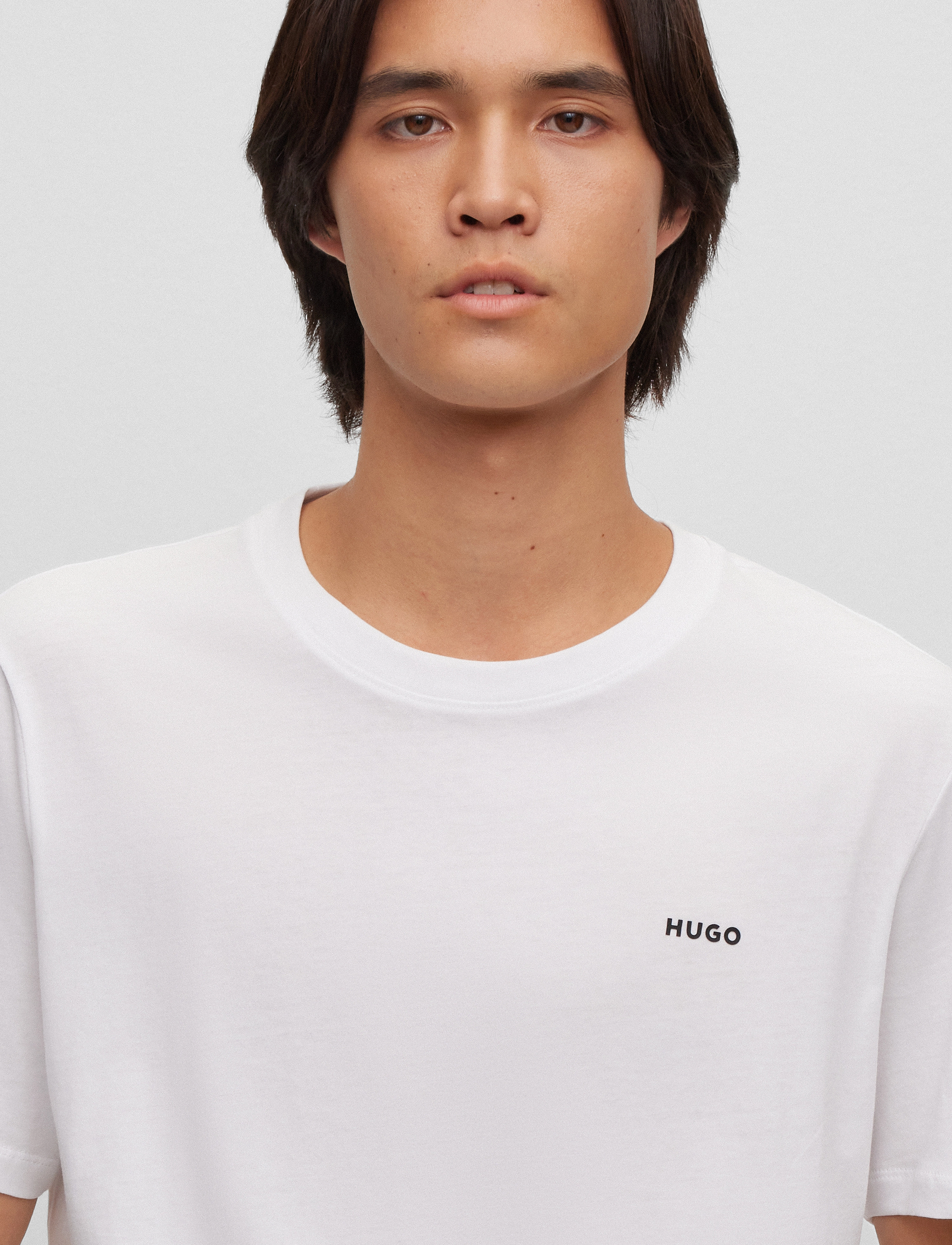 HUGO - Dero222 - stutterma bolir - white - 2