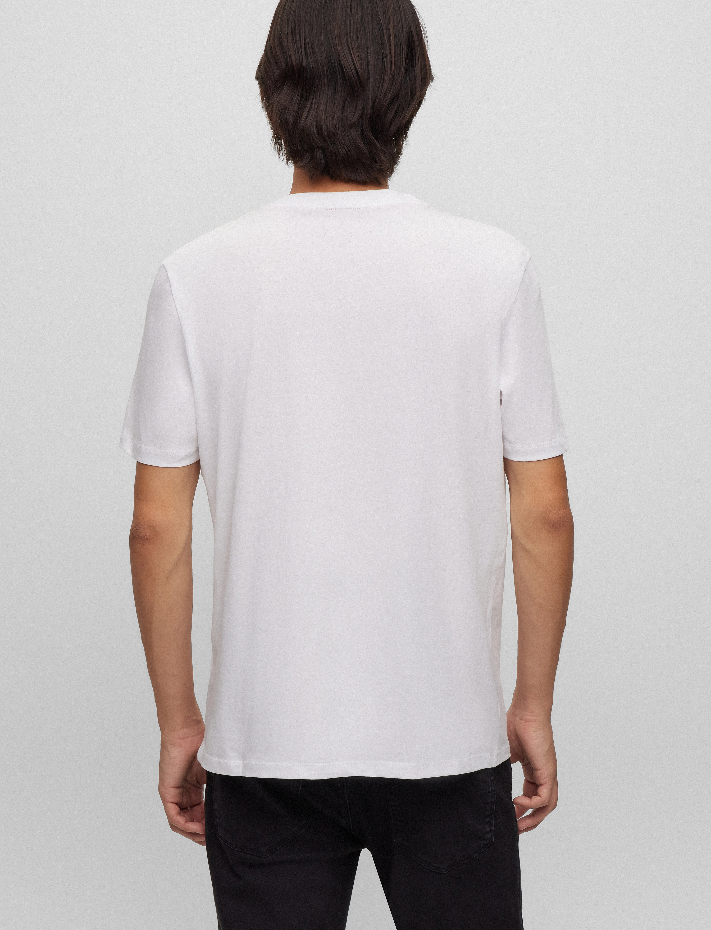 HUGO - Dero222 - stutterma bolir - white - 3