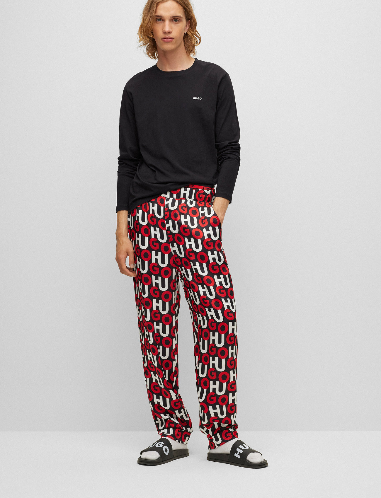 HUGO - Derol222 - herbstliche kleidung - black - 2