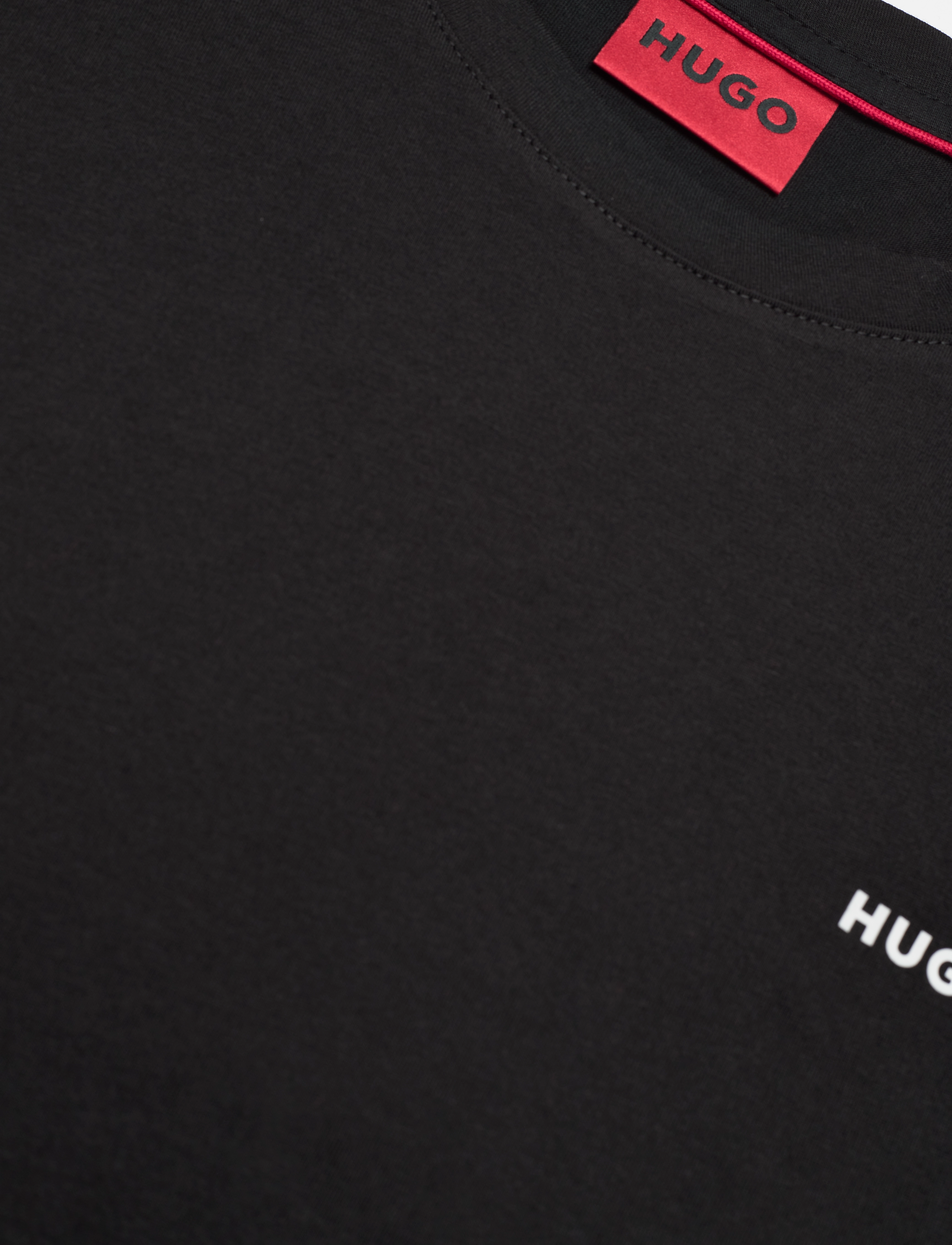 HUGO - Derol222 - basic t-shirts - black - 5