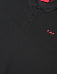 HUGO - Donos222 - short-sleeved polos - black - 2
