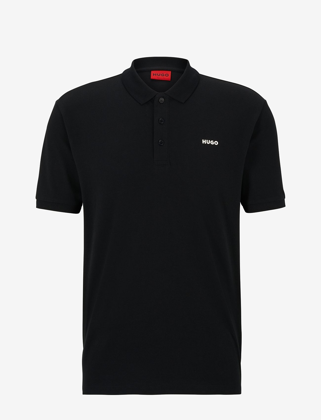 HUGO - Donos222 - kortærmede t-shirts - black - 1