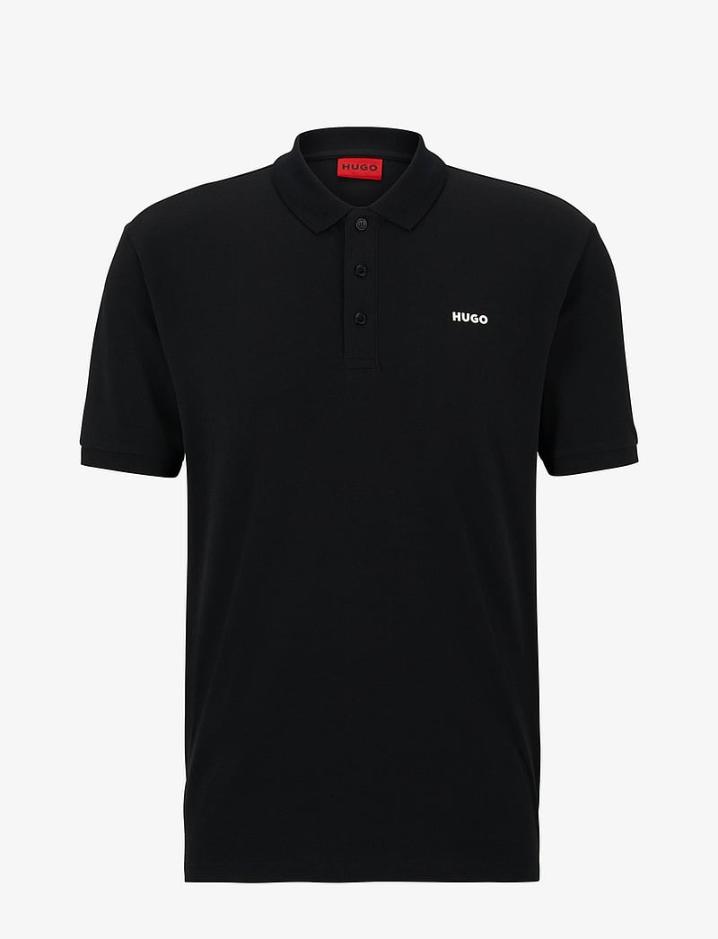 HUGO - Donos222 - kortærmede t-shirts - black - 1