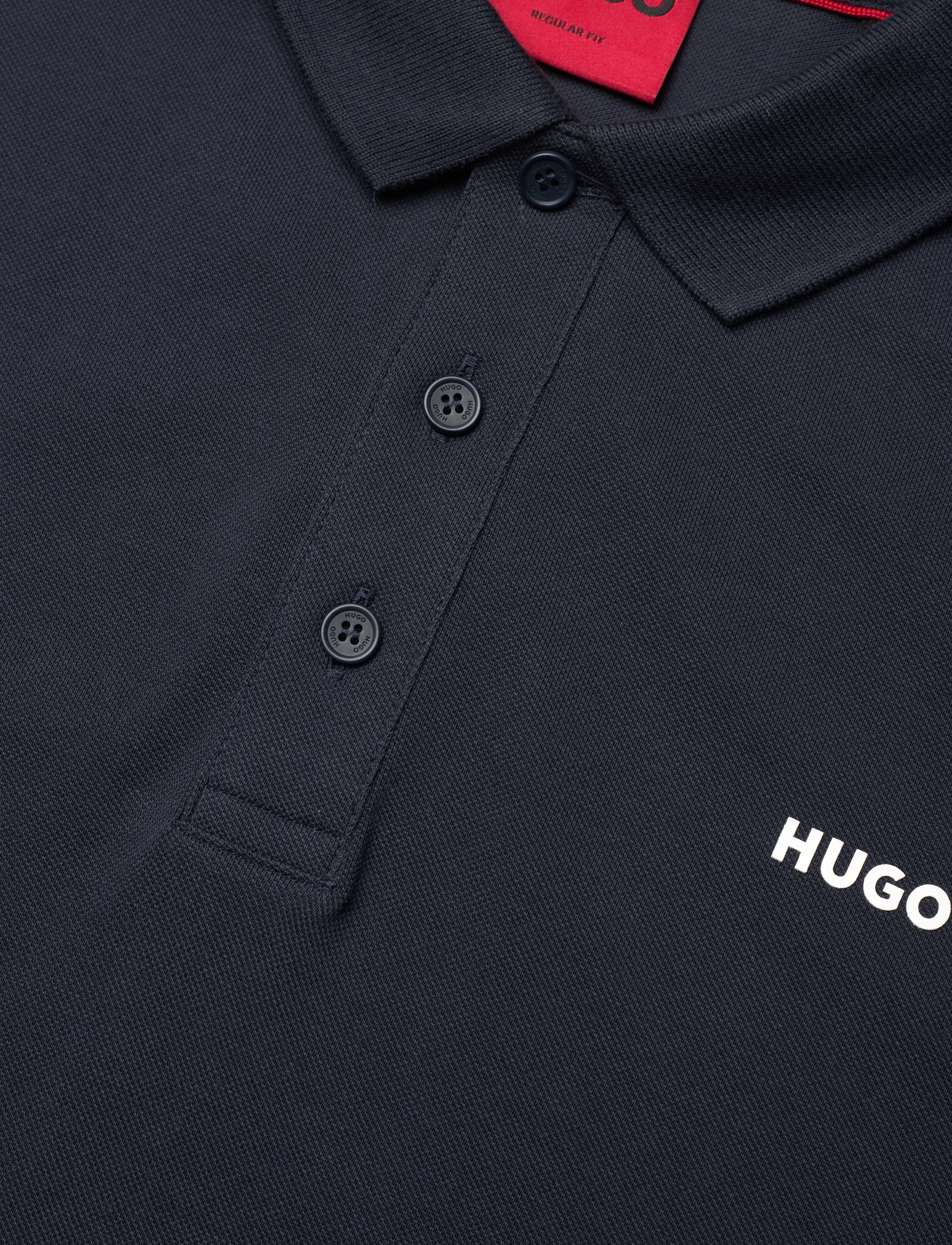 HUGO - Donos222 - kortærmede poloer - dark blue - 2