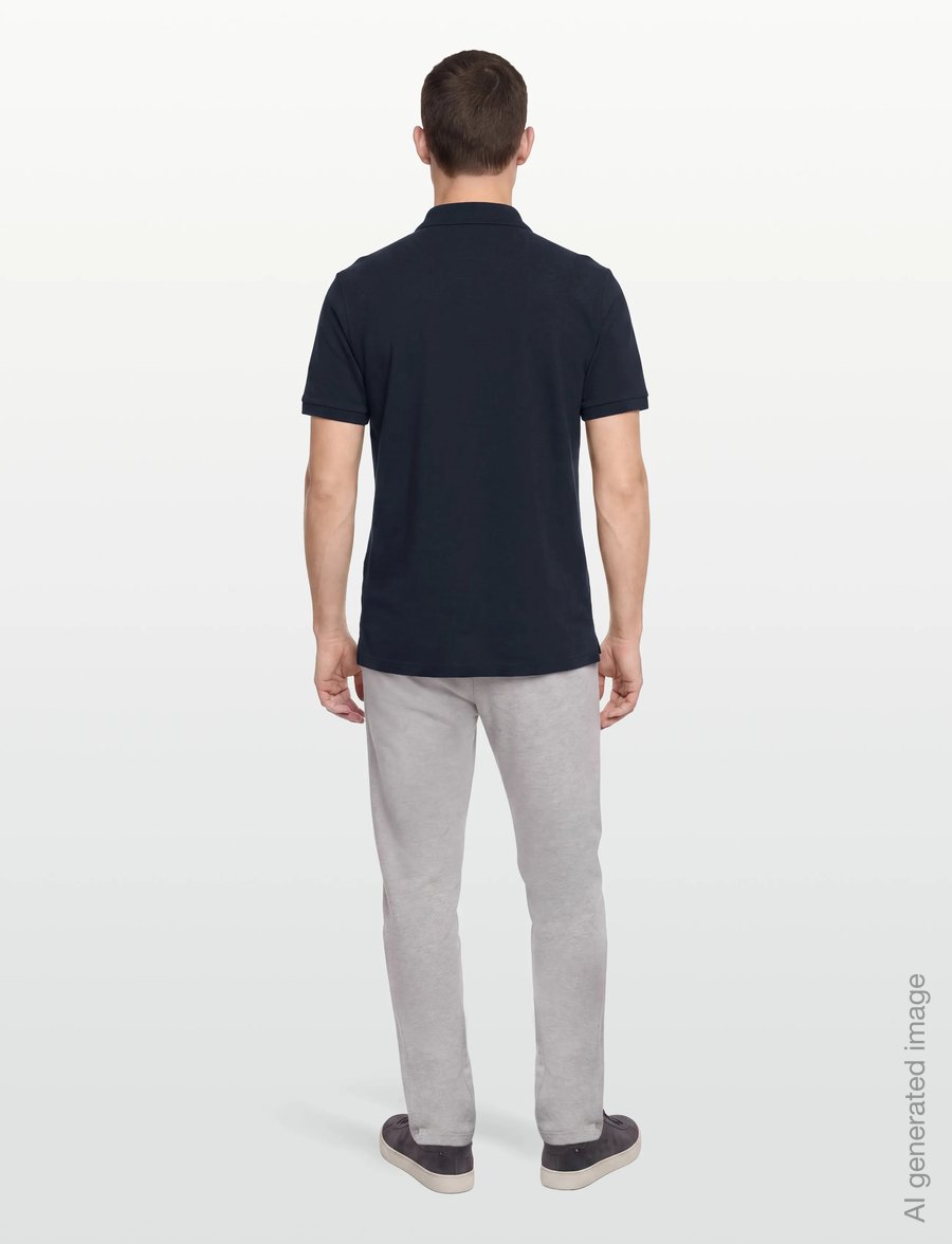 HUGO - Donos222 - kortærmede t-shirts - dark blue - 4