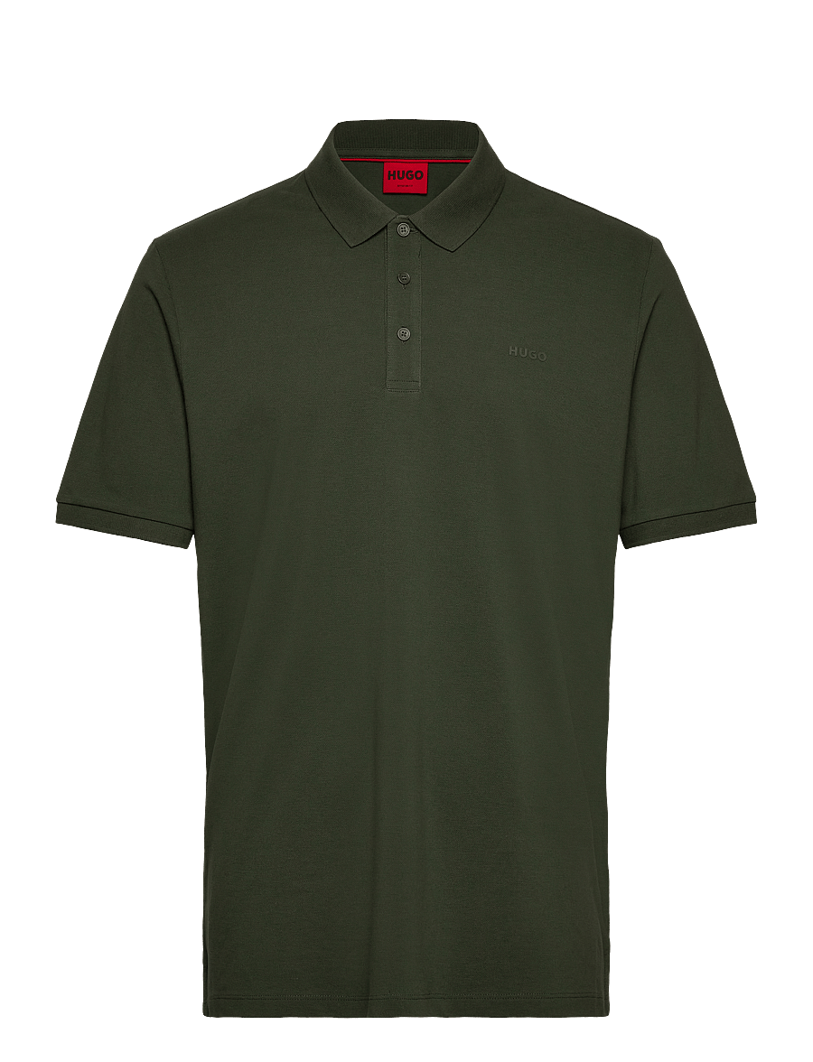 HUGO - Donos222 - kortærmede t-shirts - dark green - 0