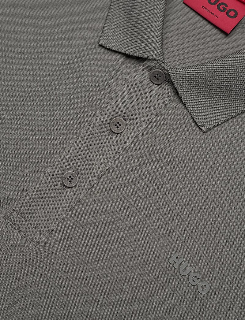 HUGO - Donos222 - kortærmede t-shirts - dark grey - 5