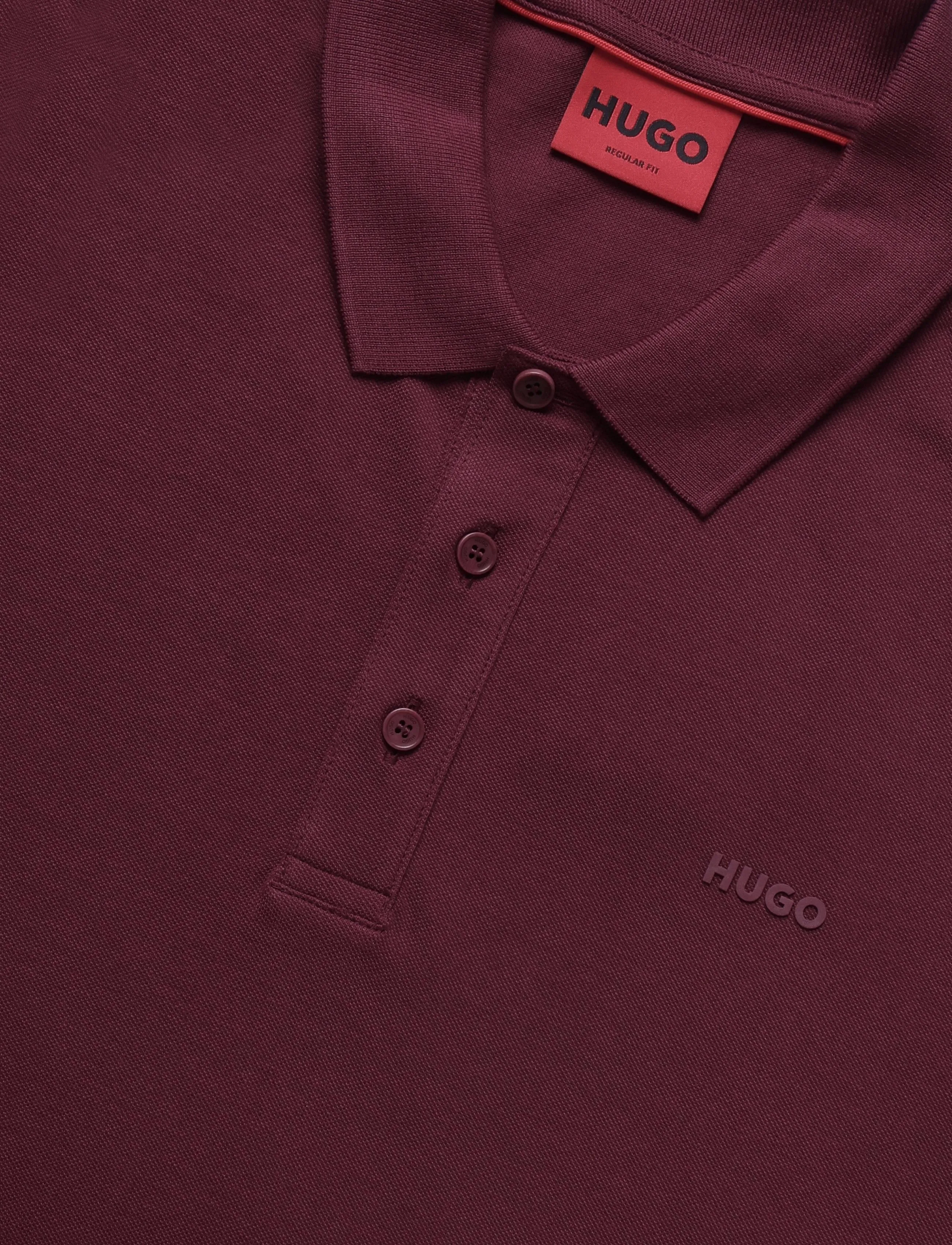 HUGO - Donos222 - kurzärmelig - dark pink - 2