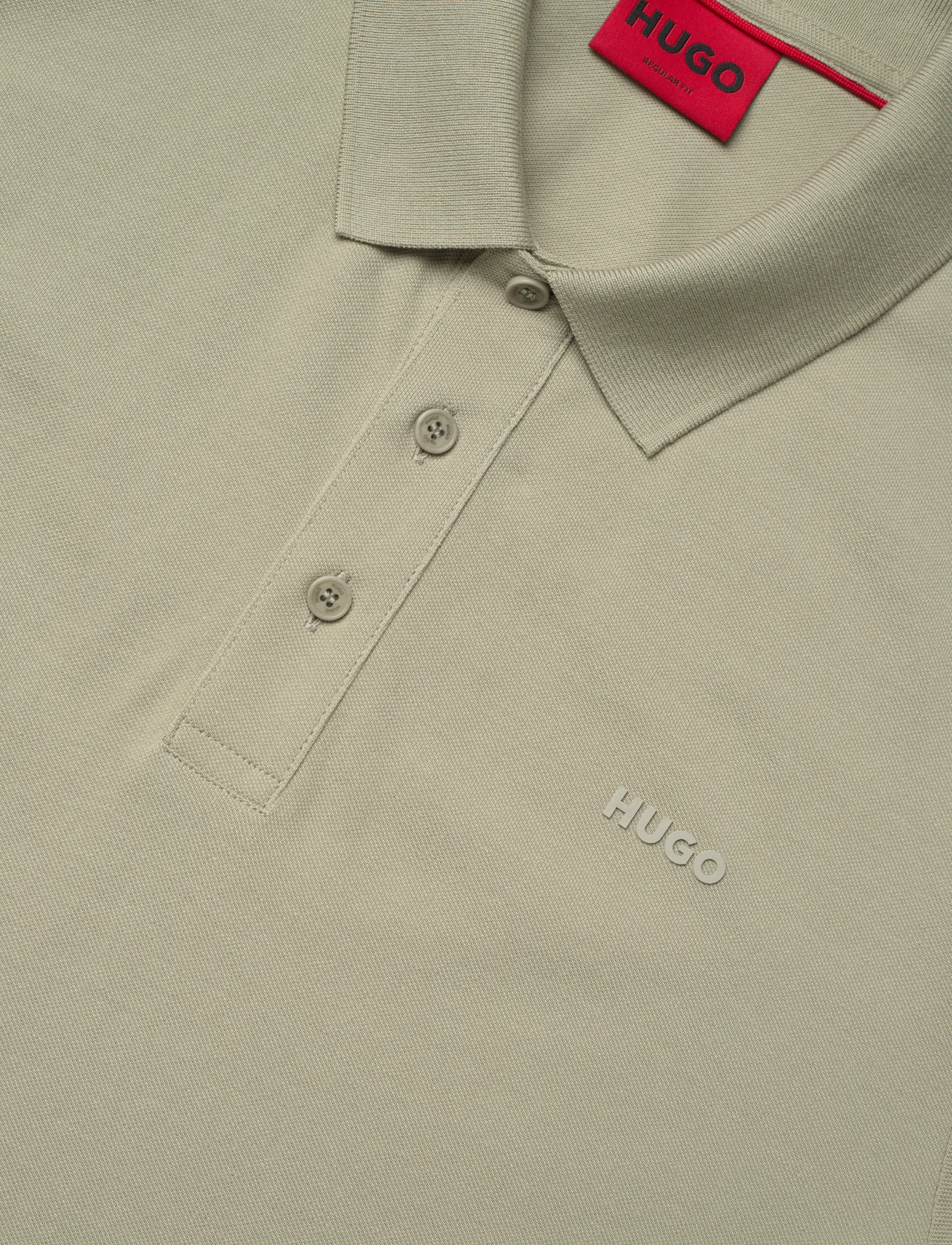 HUGO - Donos222 - short-sleeved t-shirts - light/pastel green - 5