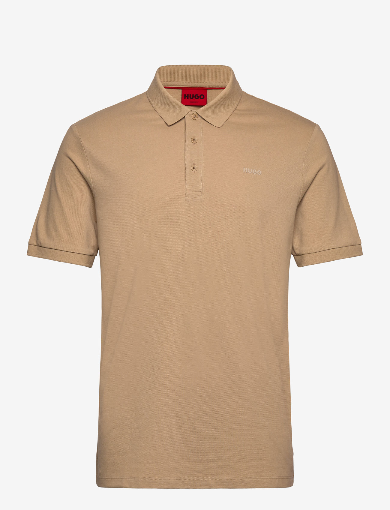 HUGO - Donos222 - kortærmede t-shirts - medium beige - 1