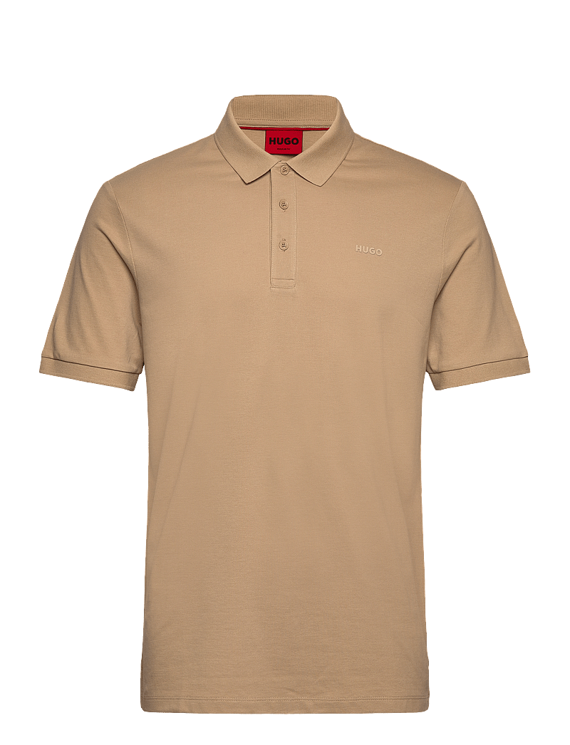 HUGO - Donos222 - kortærmede t-shirts - medium beige - 1
