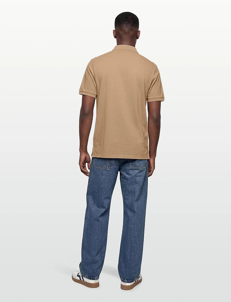 HUGO - Donos222 - kortærmede t-shirts - medium beige - 4