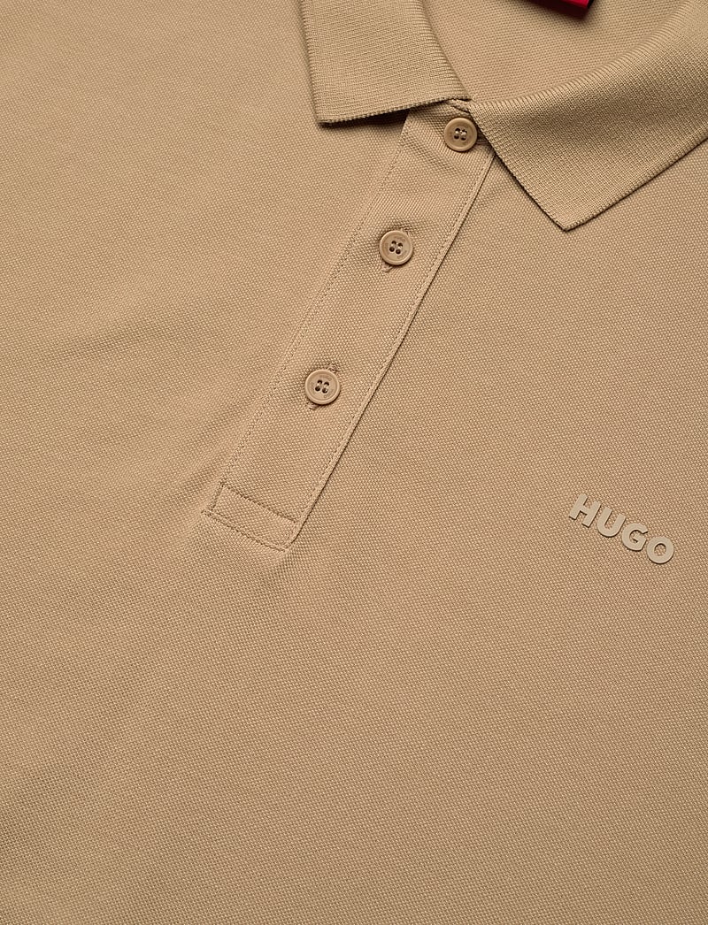 HUGO - Donos222 - kortærmede t-shirts - medium beige - 5