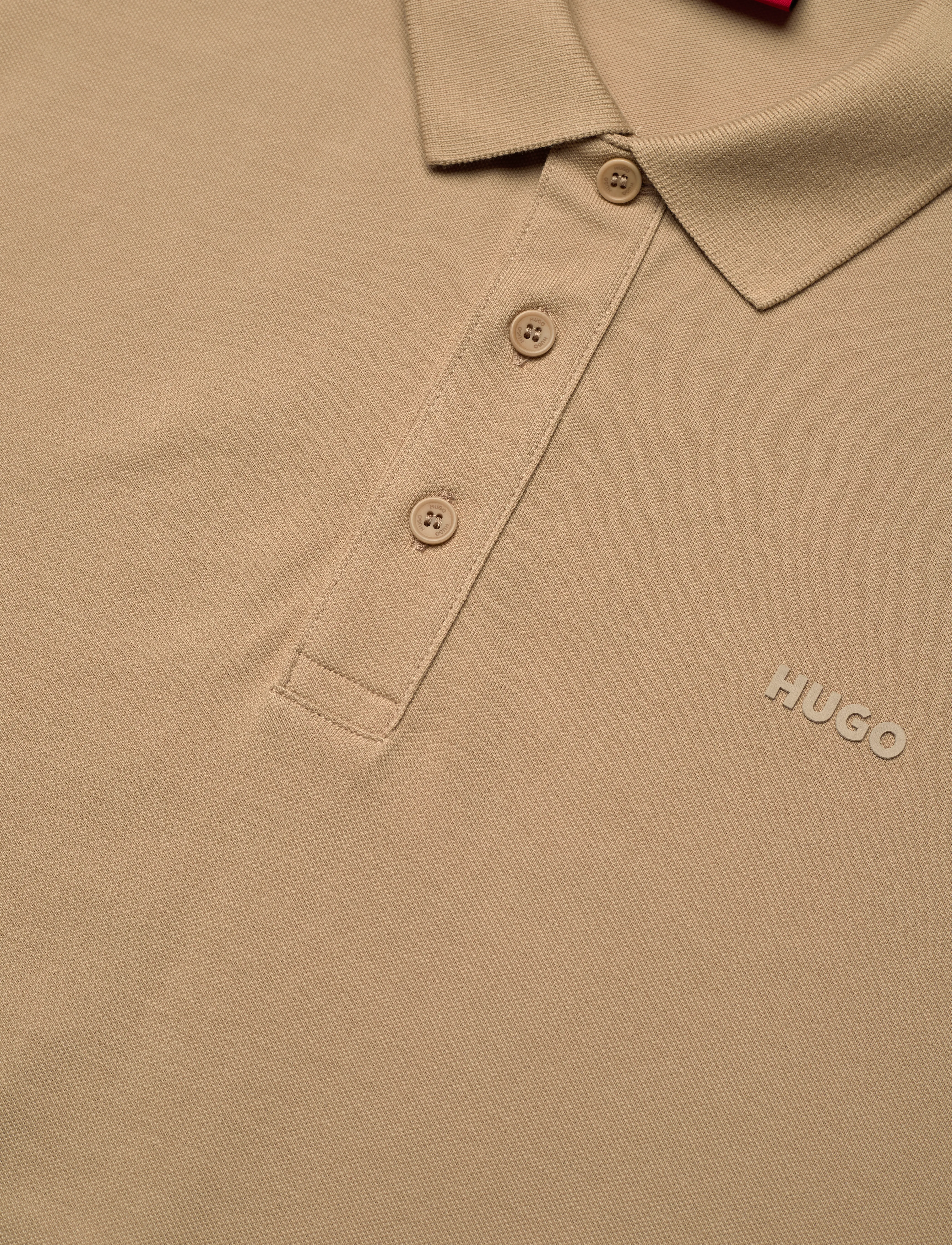 HUGO - Donos222 - kurzärmelig - medium beige - 5